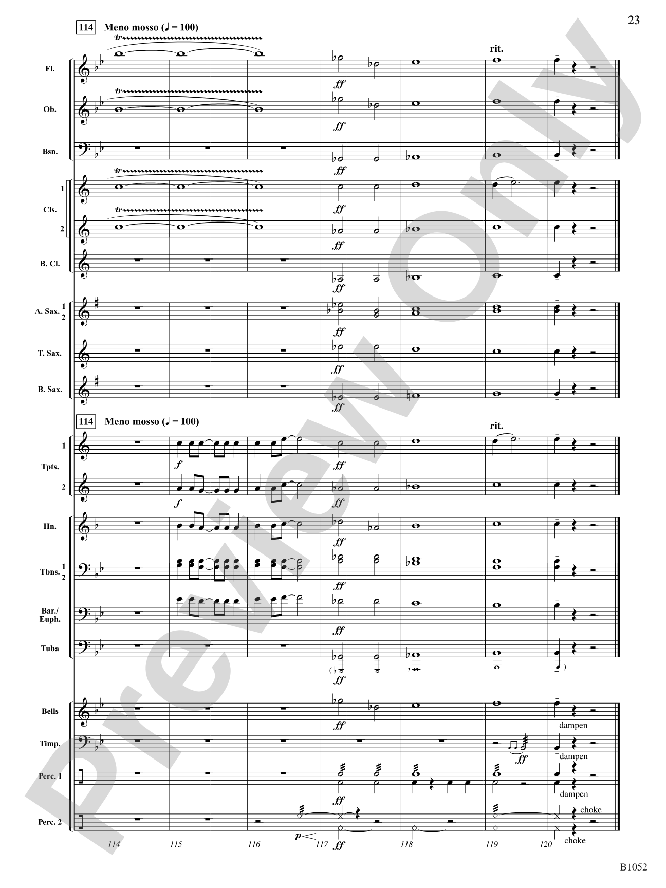 Blue Ridge Impressions: Concert Band Conductor Score & Parts