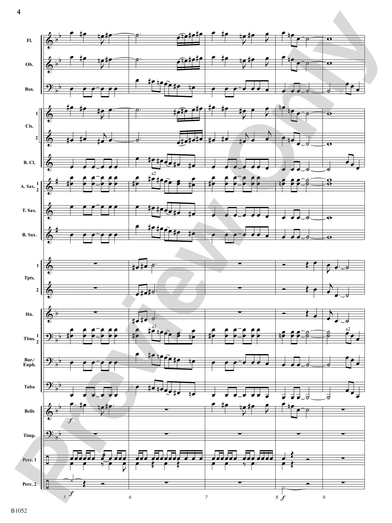 Blue Ridge Impressions: Concert Band Conductor Score & Parts