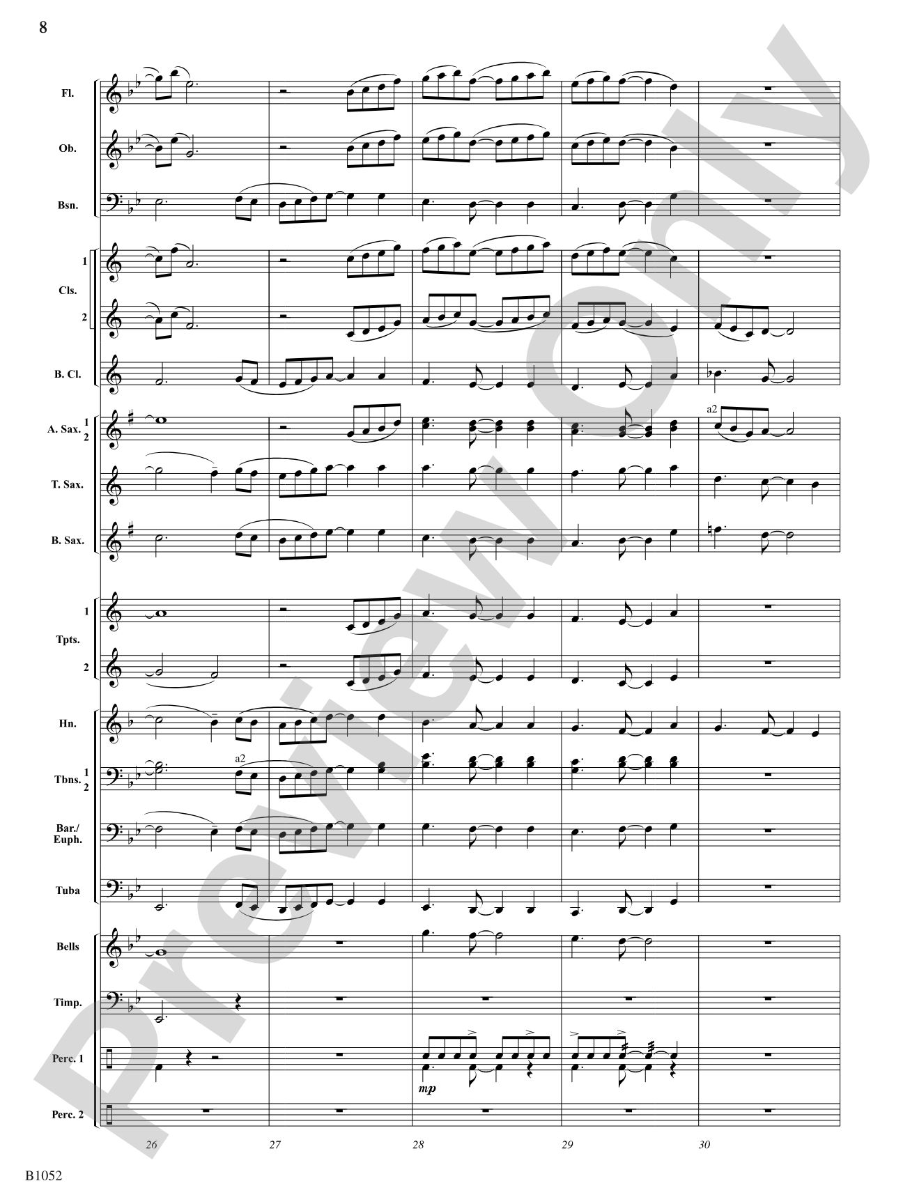 Blue Ridge Impressions: Concert Band Conductor Score & Parts