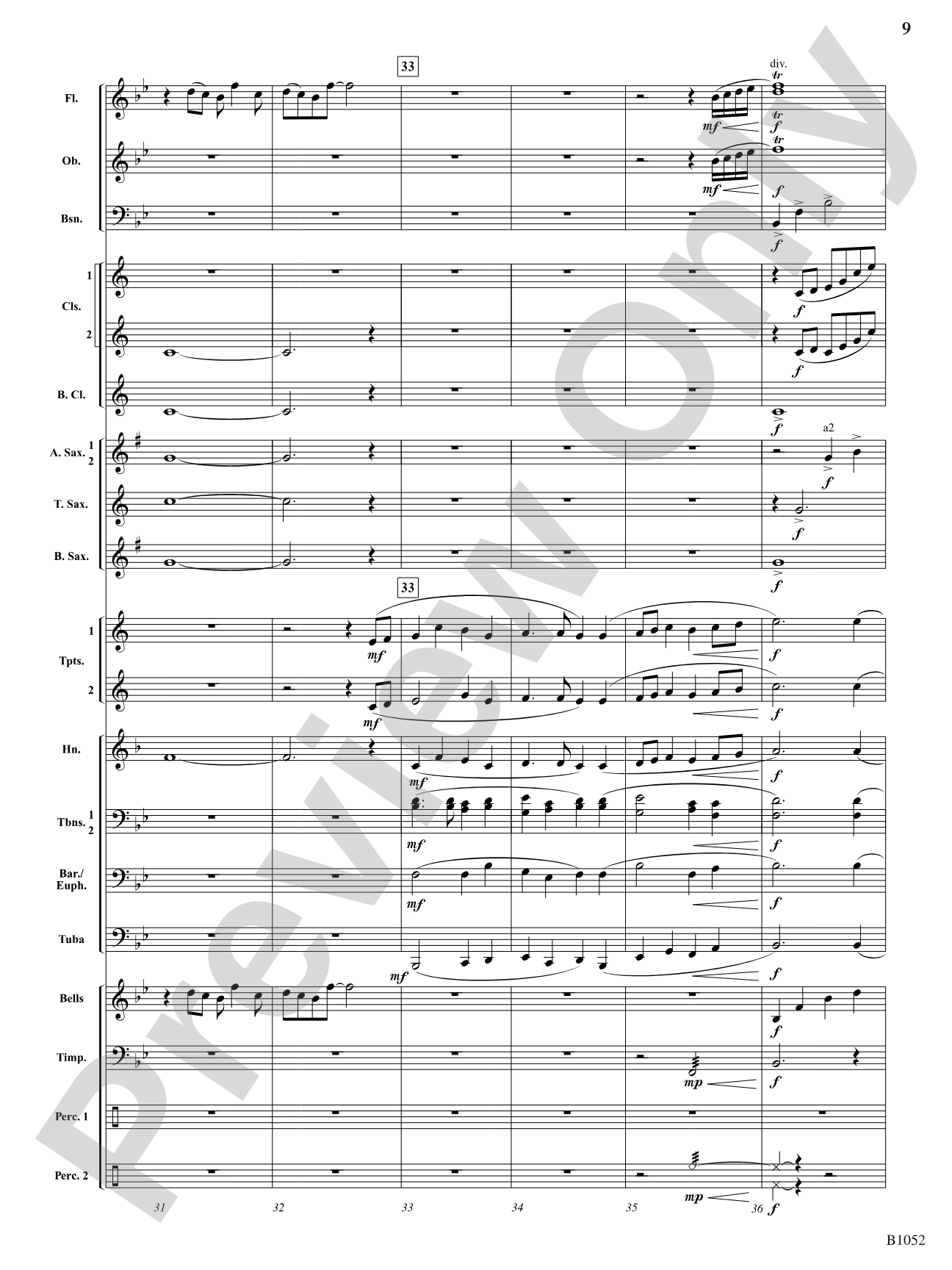 Blue Ridge Impressions: Concert Band Conductor Score & Parts