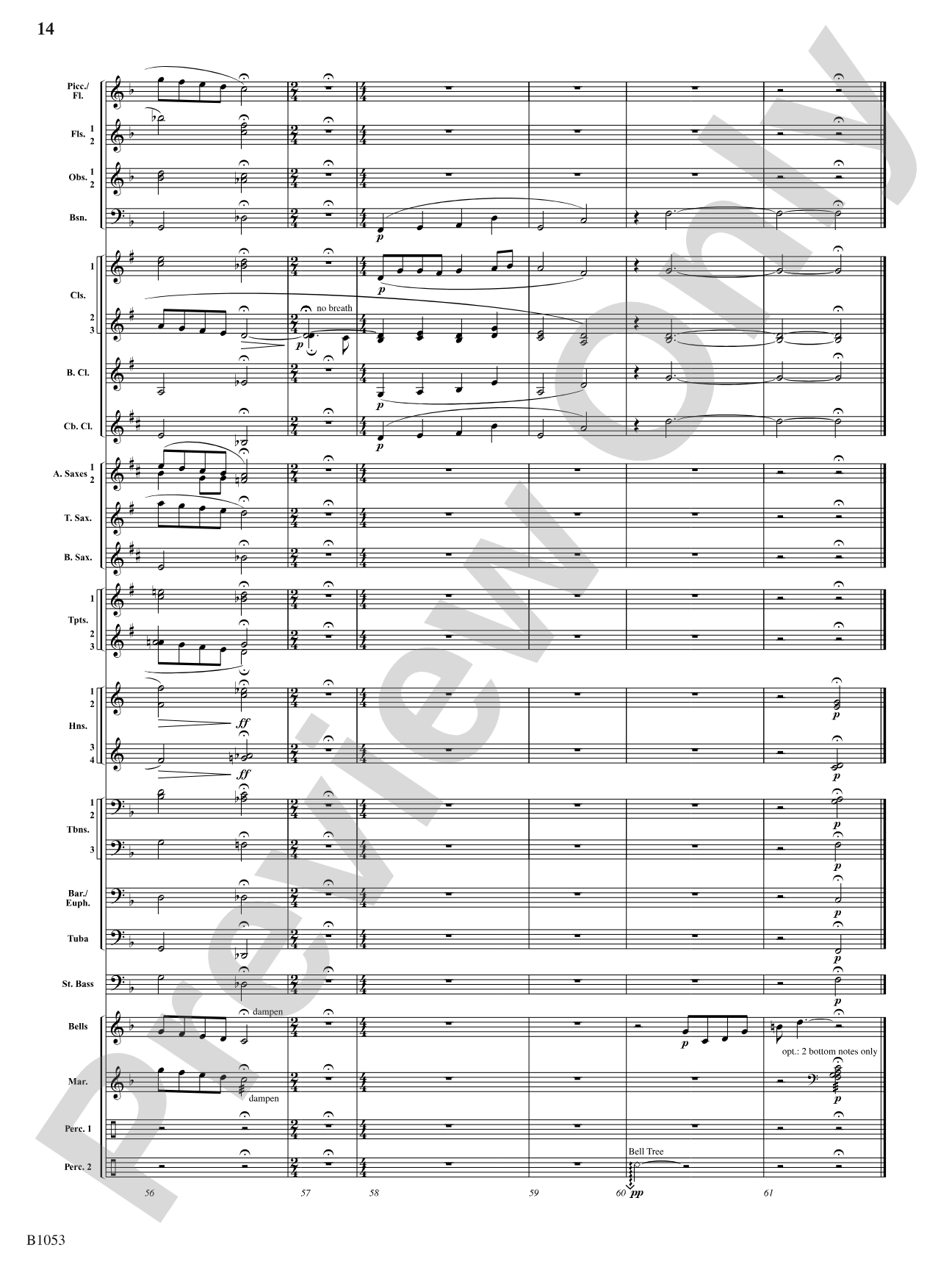 Star Above, Shine Brightly: Score