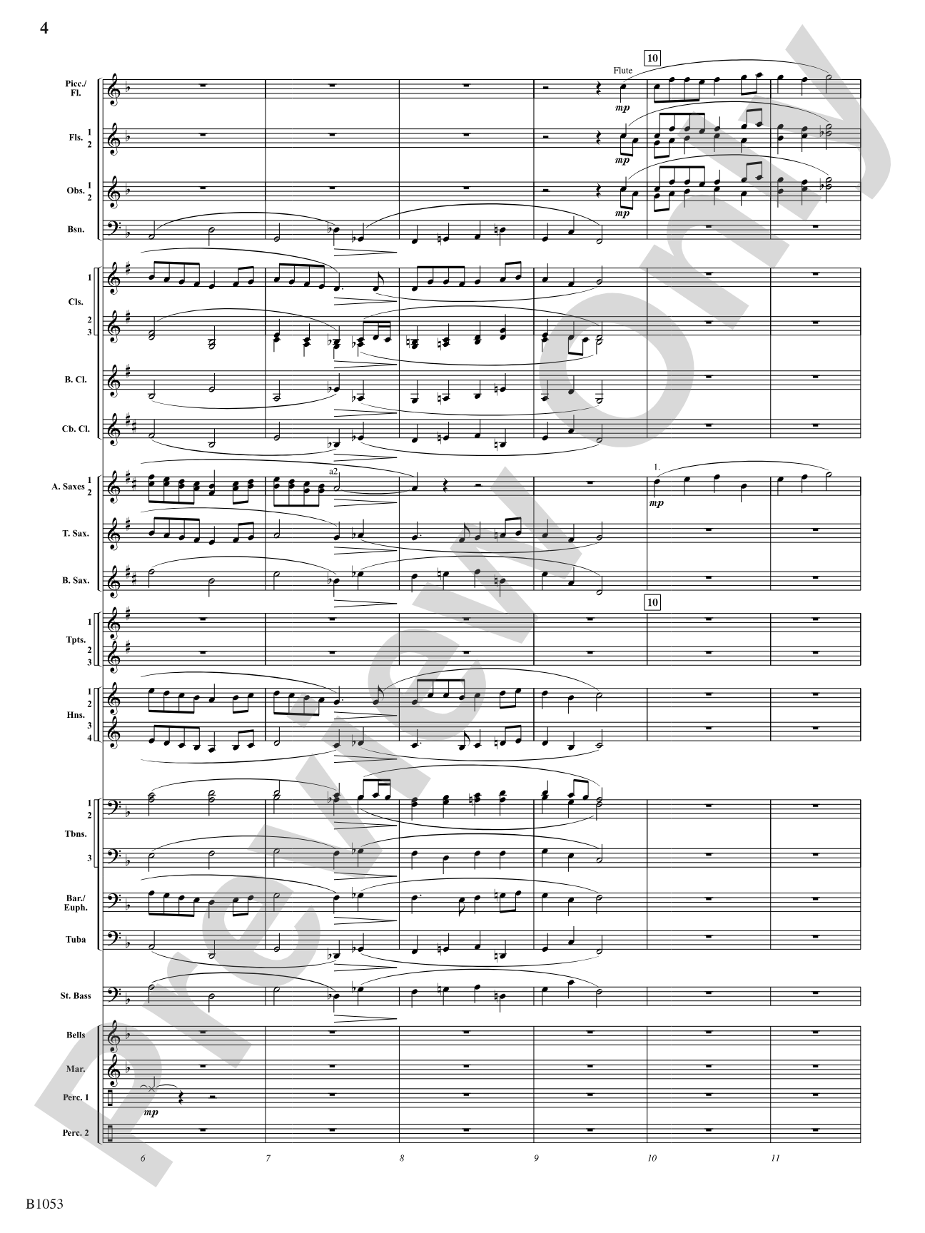 Star Above, Shine Brightly: Score