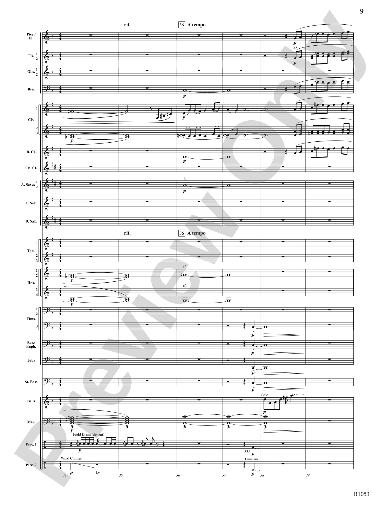 Star Above, Shine Brightly: Score