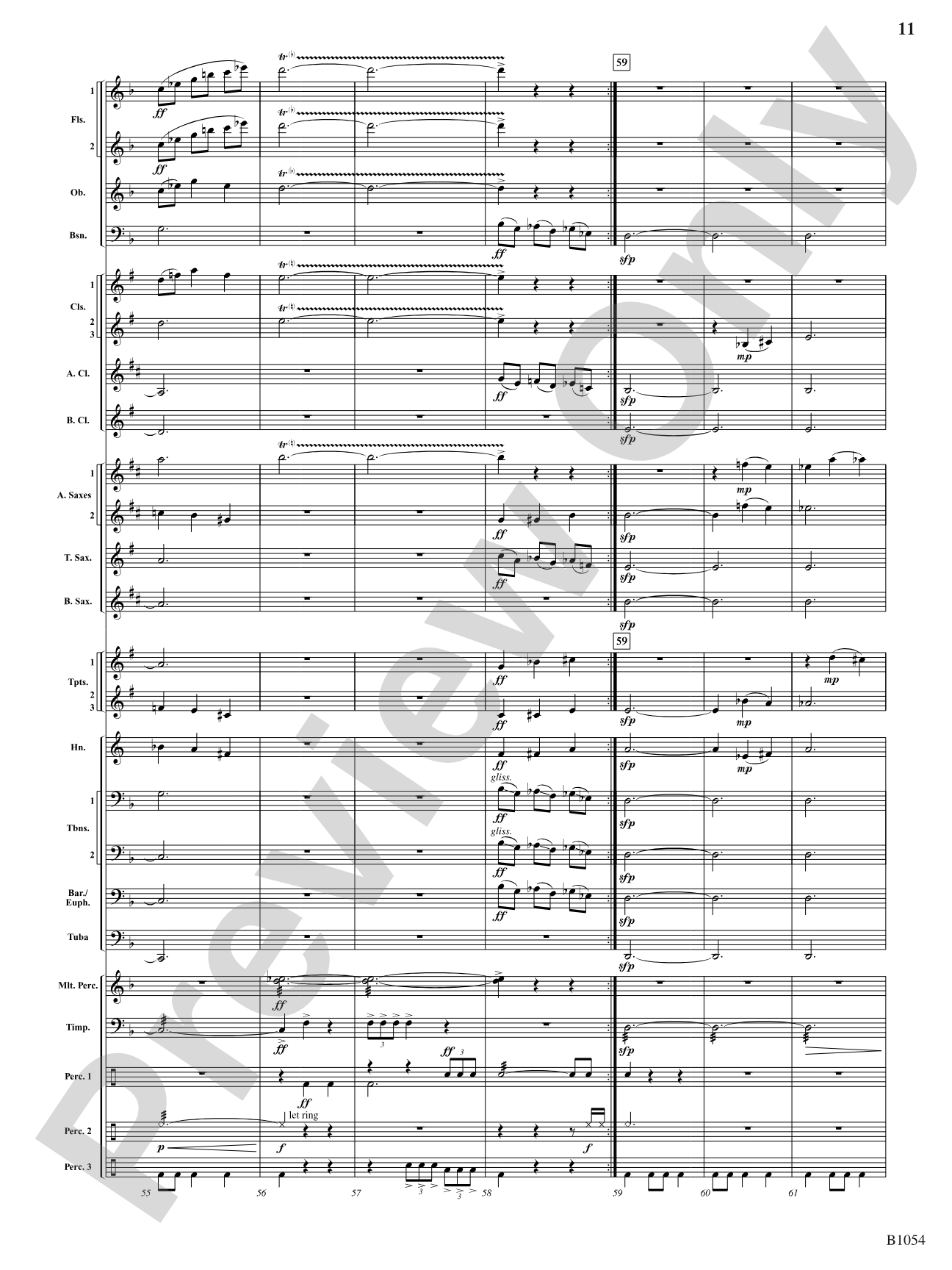 Ritual Dances: Concert Band Conductor Score & Parts