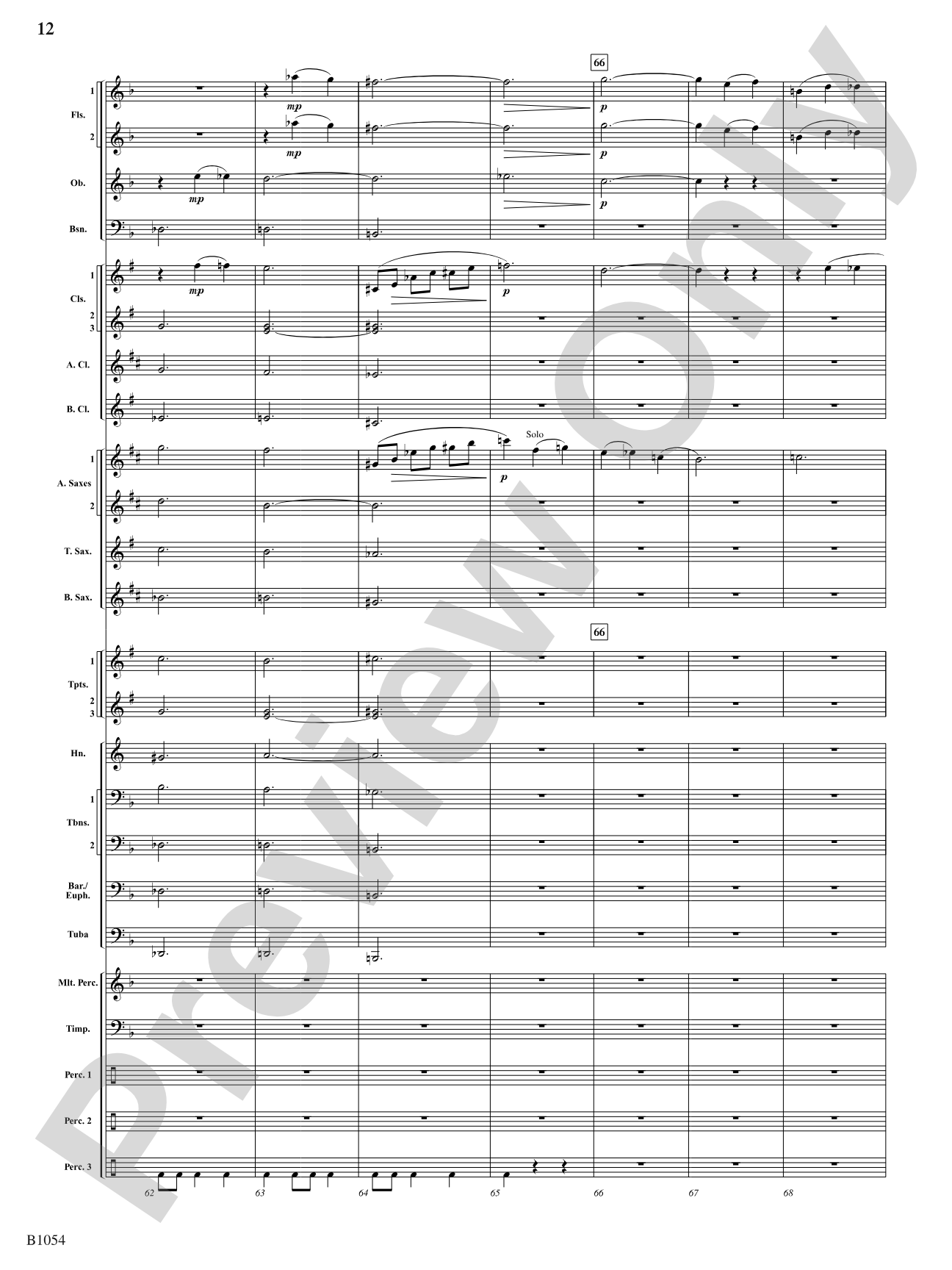 Ritual Dances: Concert Band Conductor Score & Parts