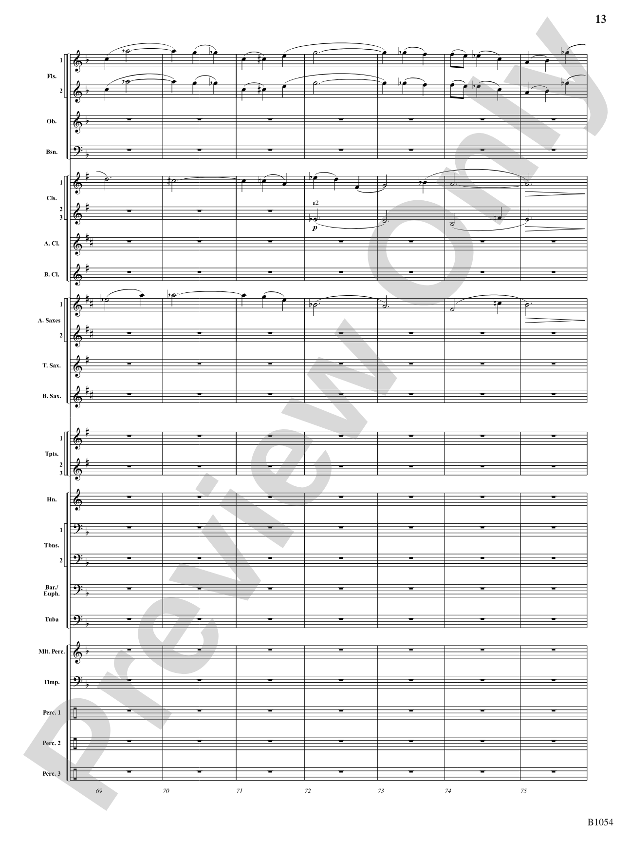 Ritual Dances: Concert Band Conductor Score & Parts
