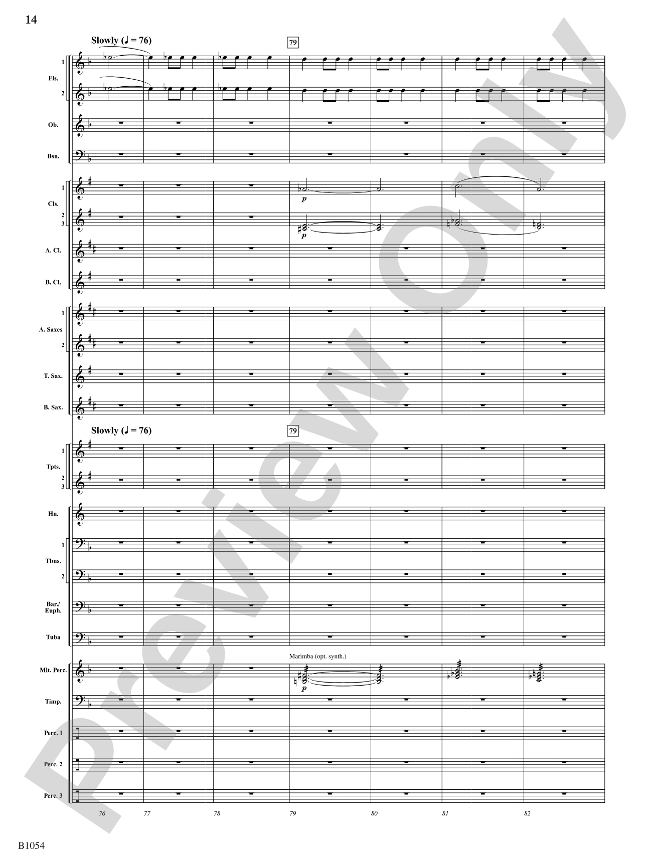Ritual Dances: Concert Band Conductor Score & Parts