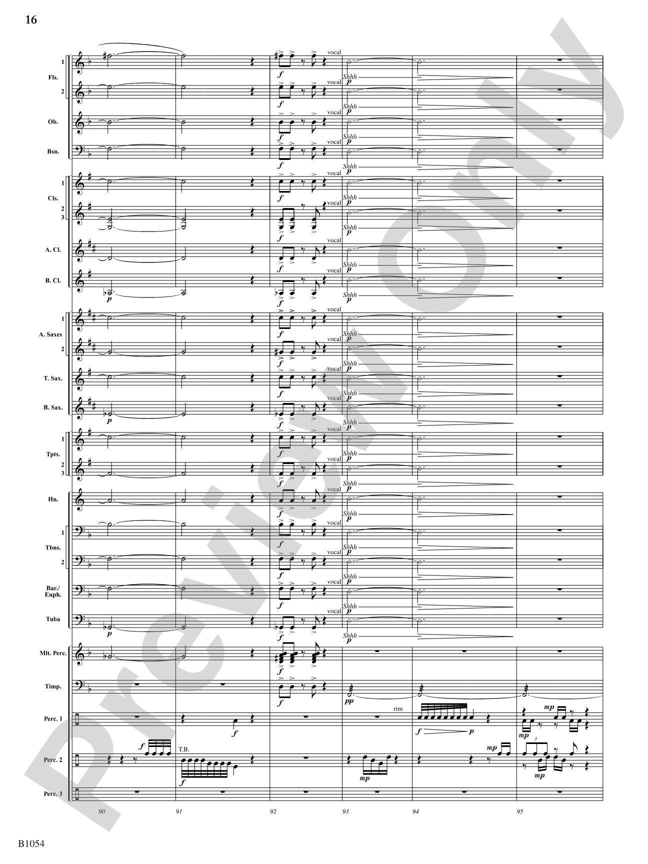 Ritual Dances: Concert Band Conductor Score & Parts