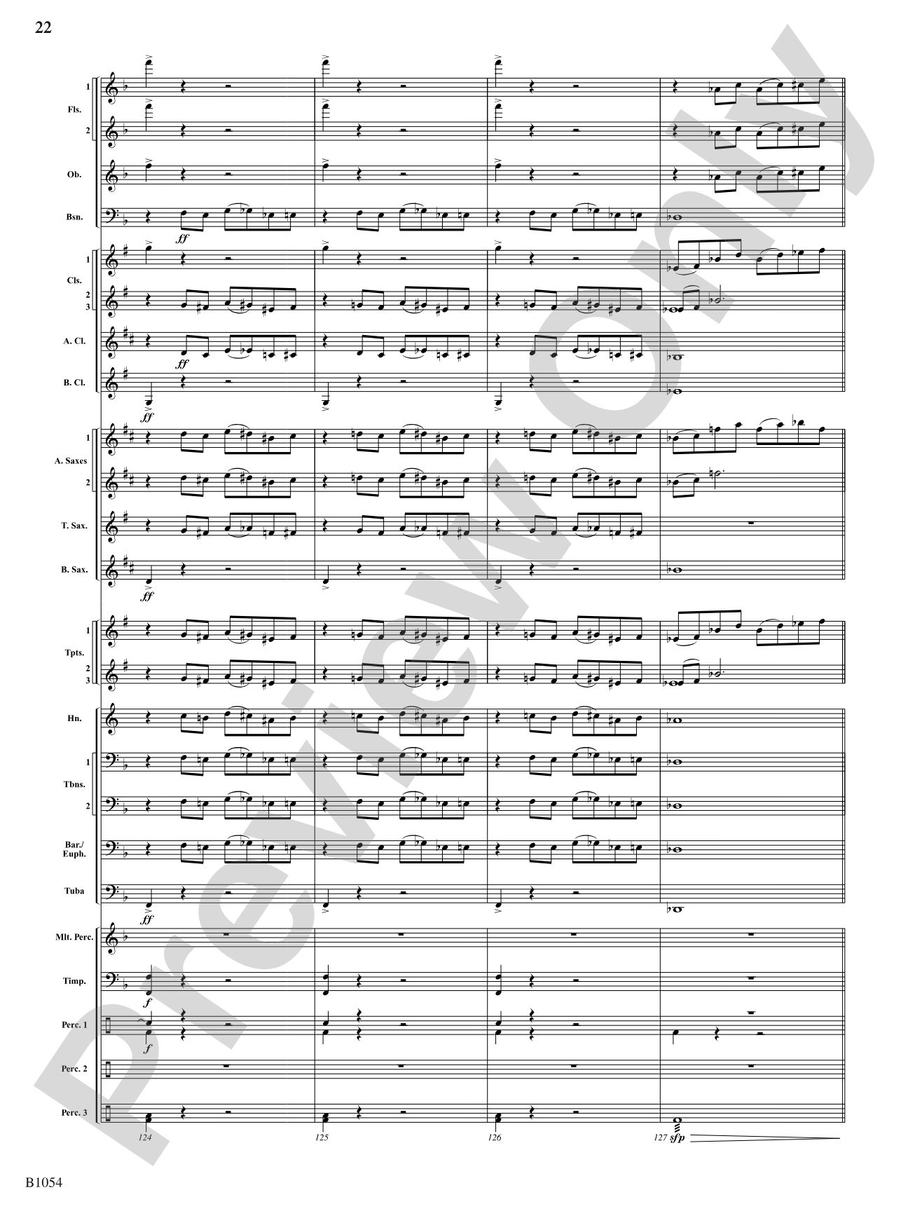 Ritual Dances: Concert Band Conductor Score & Parts