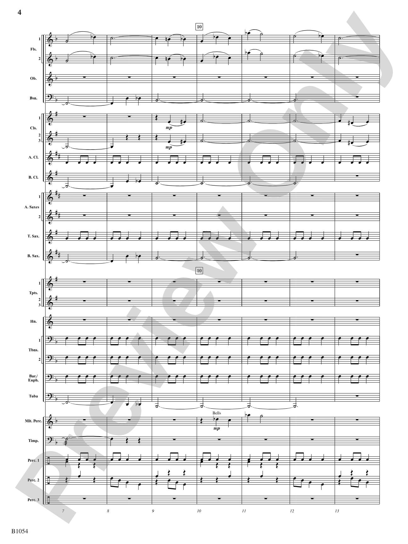 Ritual Dances: Concert Band Conductor Score & Parts