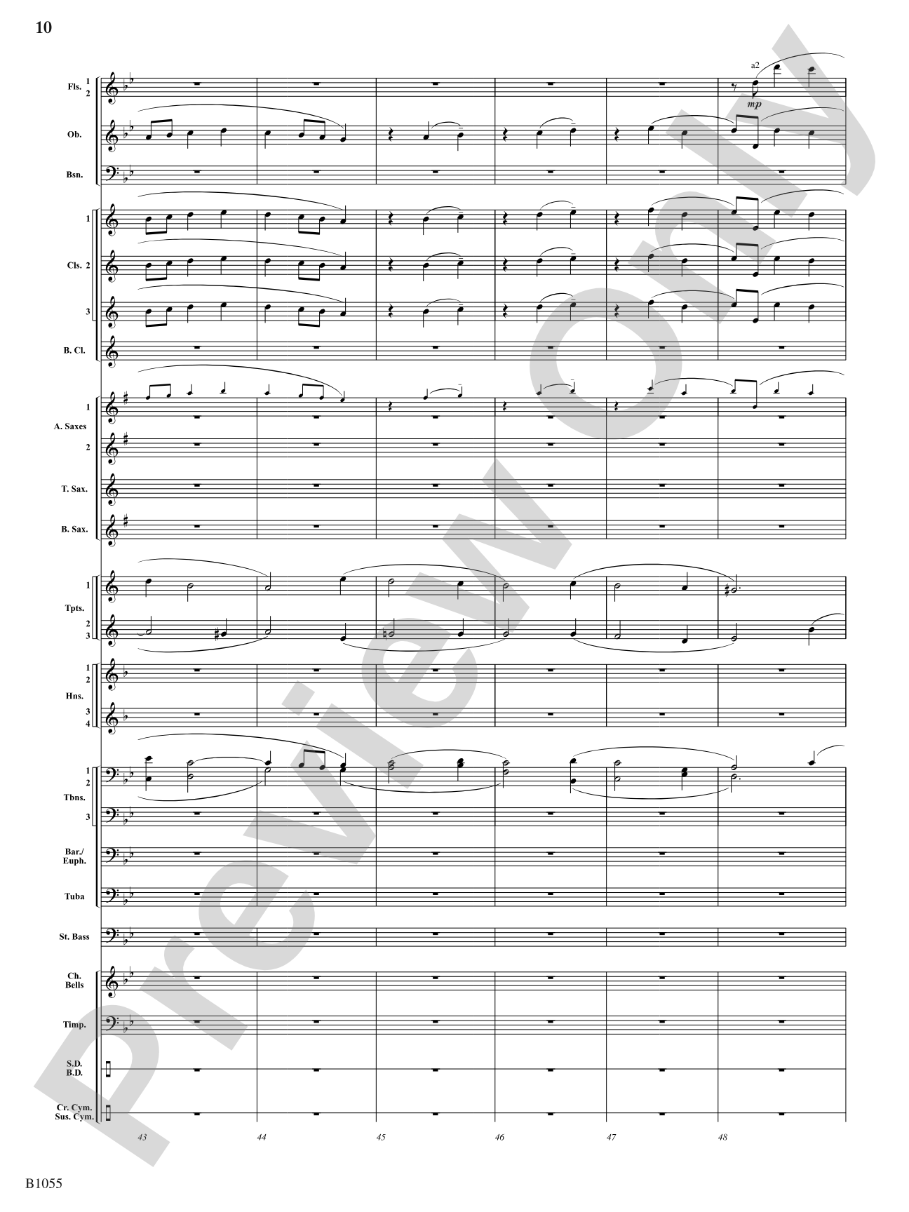 Passacaglia on an Old English Carol: Concert Band Conductor Score & Parts