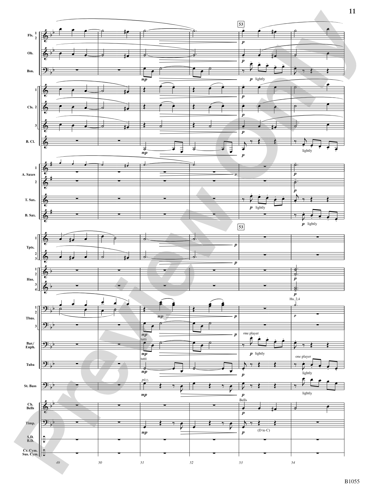 Passacaglia on an Old English Carol: Concert Band Conductor Score & Parts