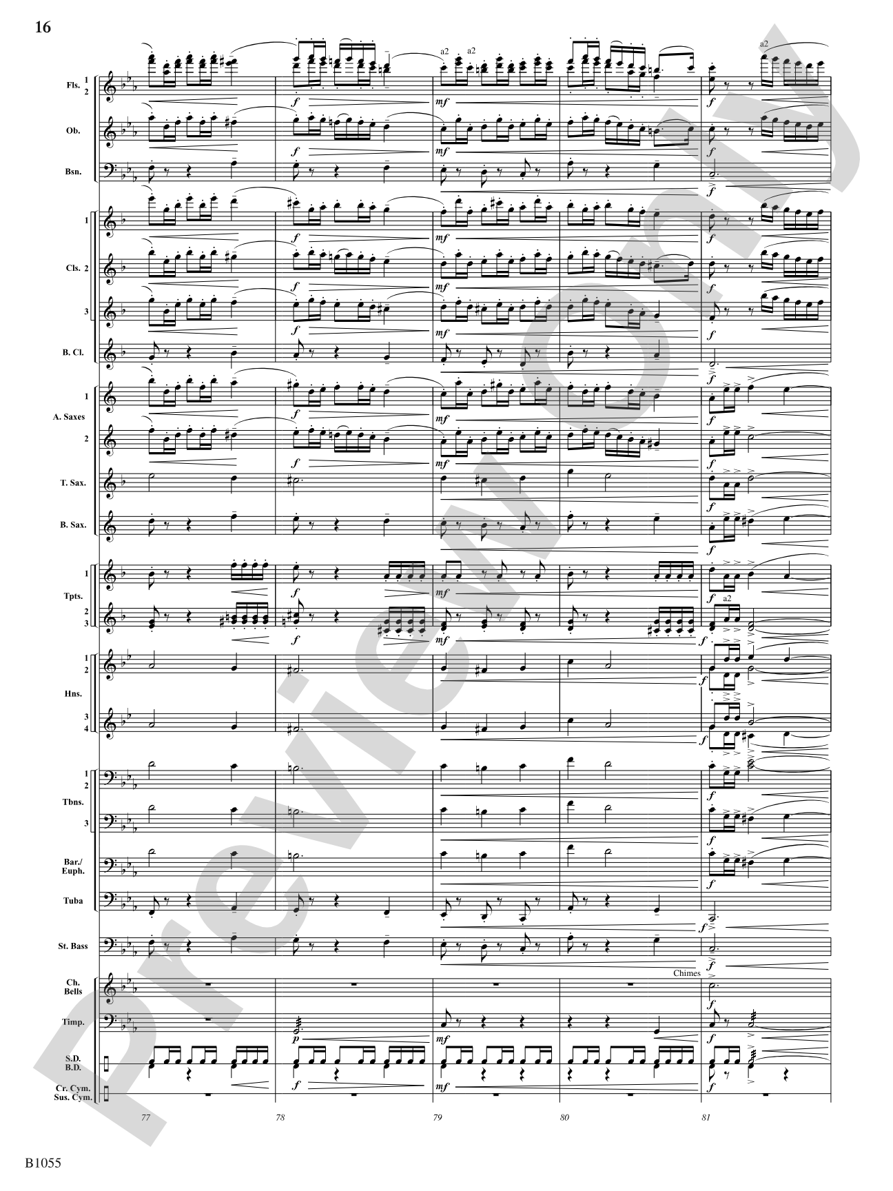 Passacaglia on an Old English Carol: Concert Band Conductor Score & Parts