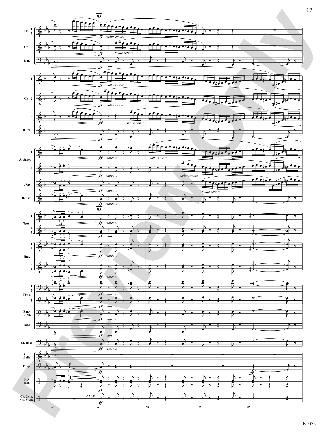 Passacaglia on an Old English Carol: Concert Band Conductor Score & Parts