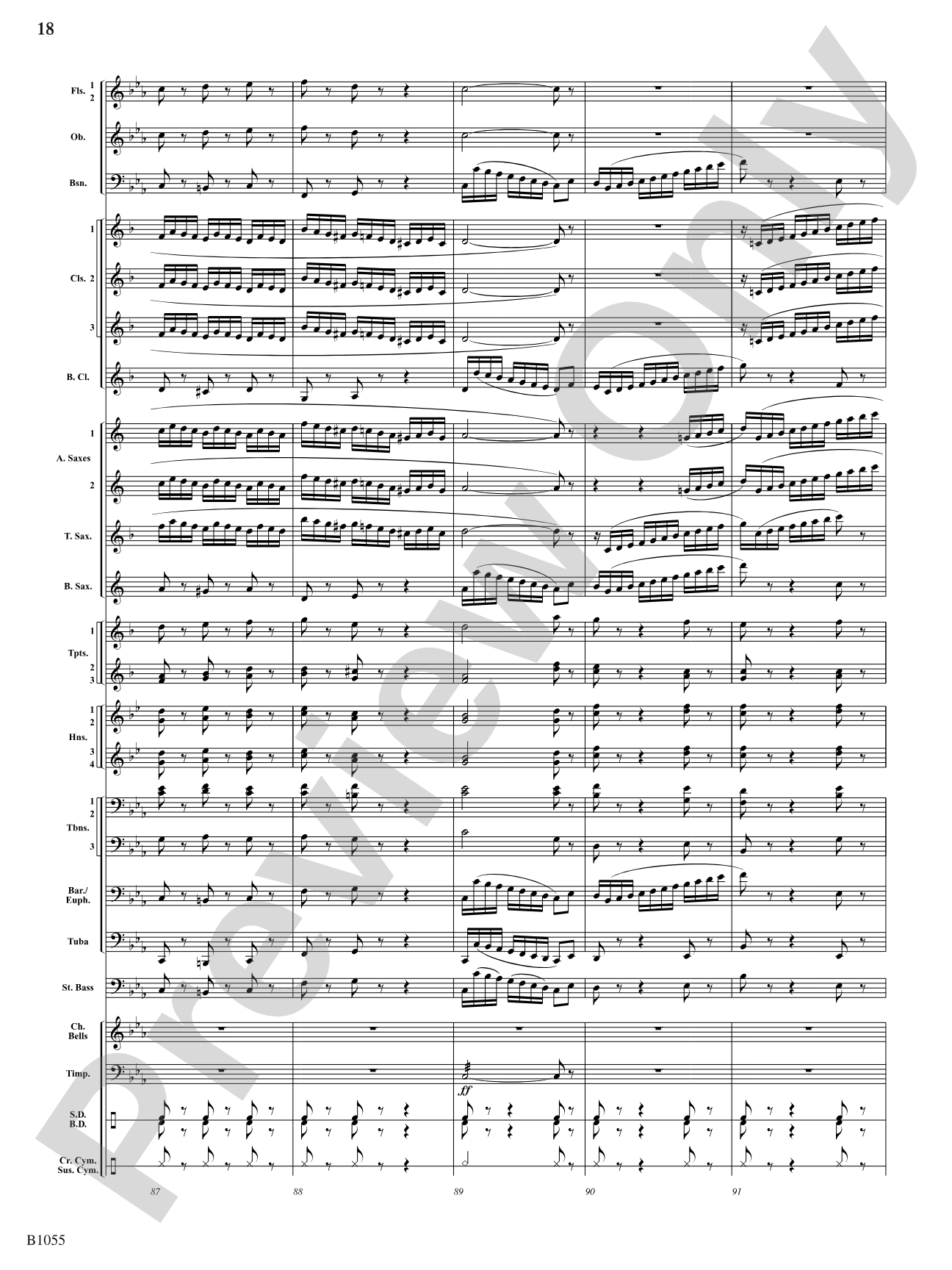 Passacaglia on an Old English Carol: Concert Band Conductor Score & Parts