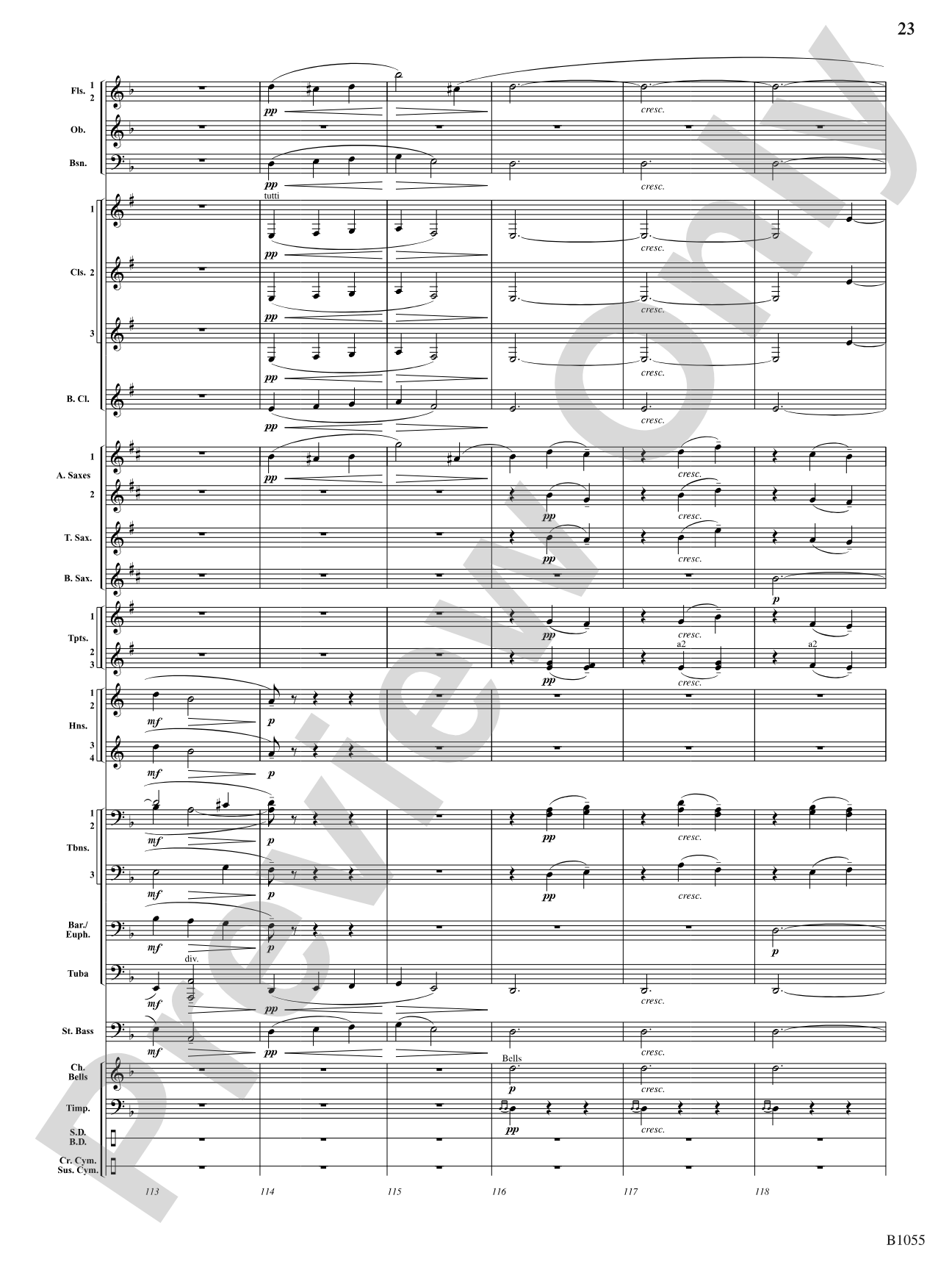 Passacaglia on an Old English Carol: Concert Band Conductor Score & Parts