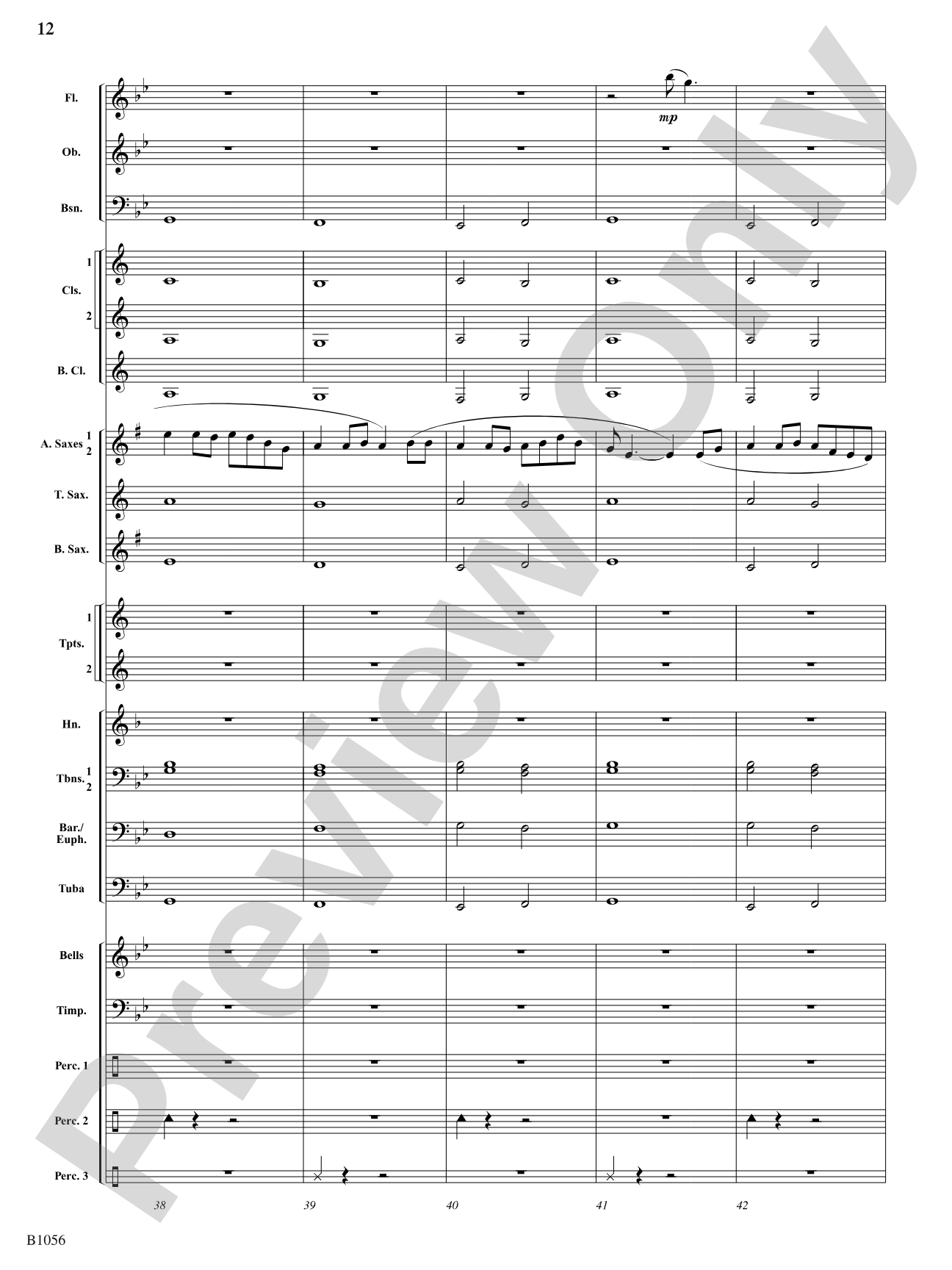 Festival on the Rivers: Concert Band Conductor Score & Parts