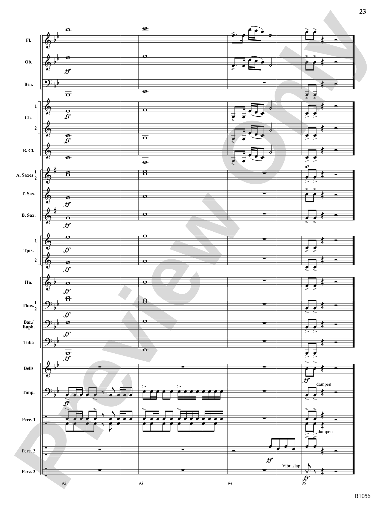 Festival on the Rivers: Concert Band Conductor Score & Parts