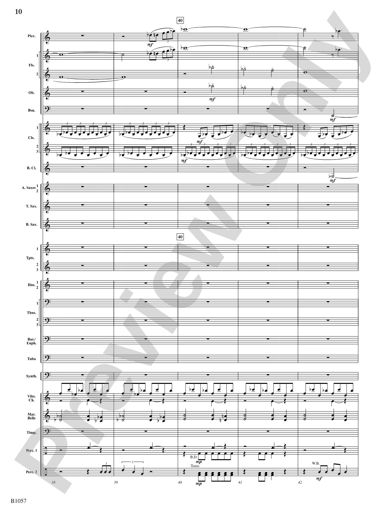 The Darkness is Always Soft: Concert Band Conductor Score & Parts