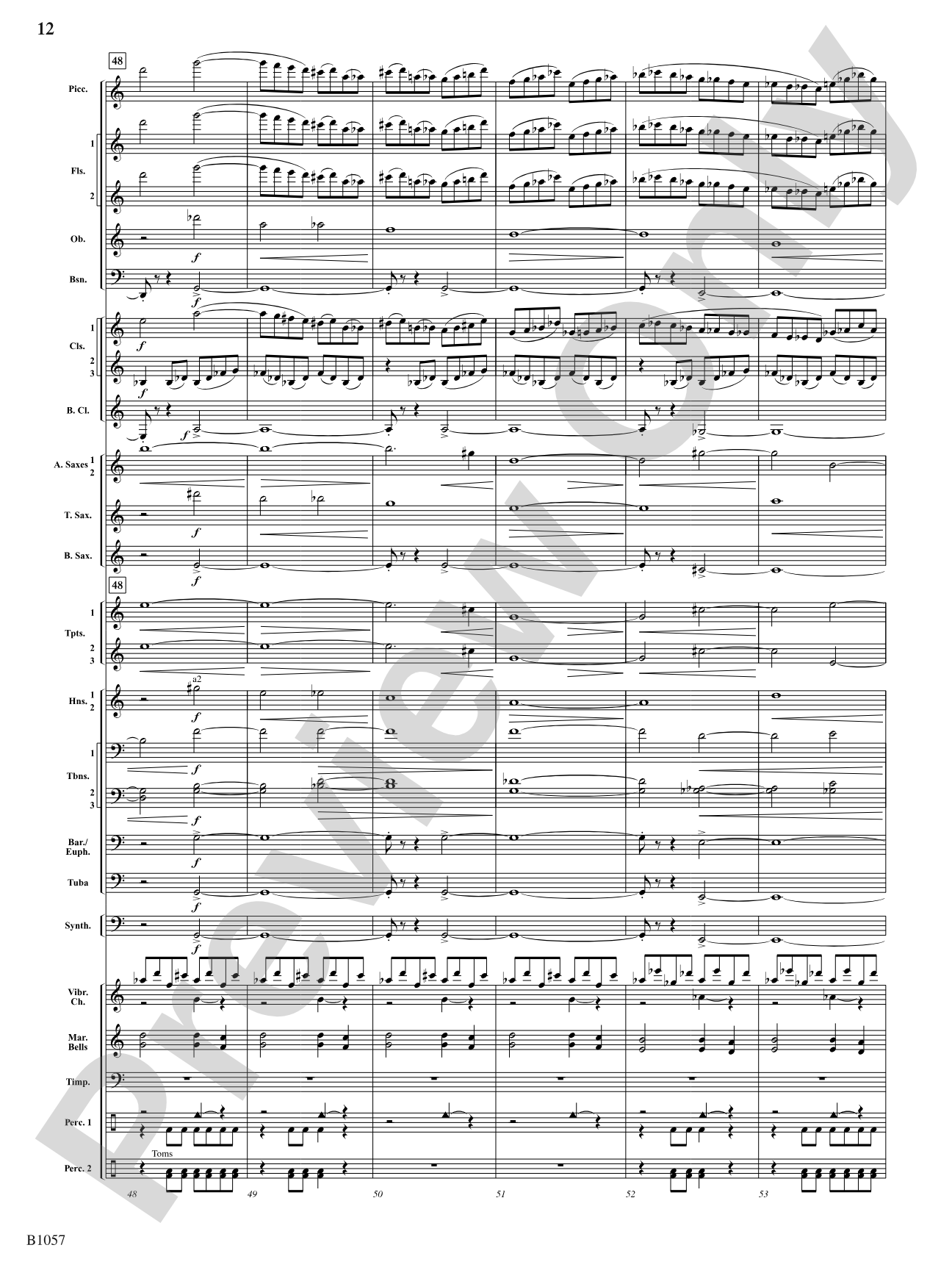 The Darkness is Always Soft: Concert Band Conductor Score & Parts