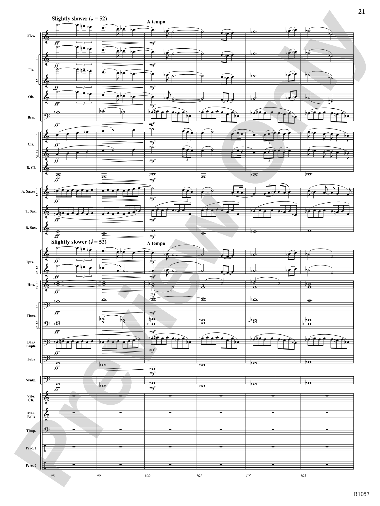 The Darkness is Always Soft: Concert Band Conductor Score & Parts
