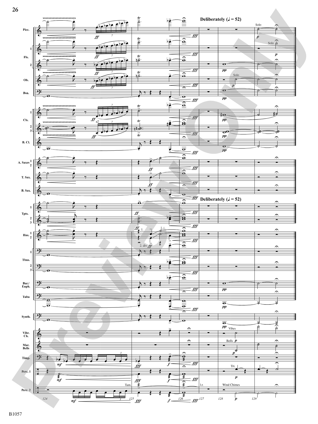 The Darkness is Always Soft: Concert Band Conductor Score & Parts