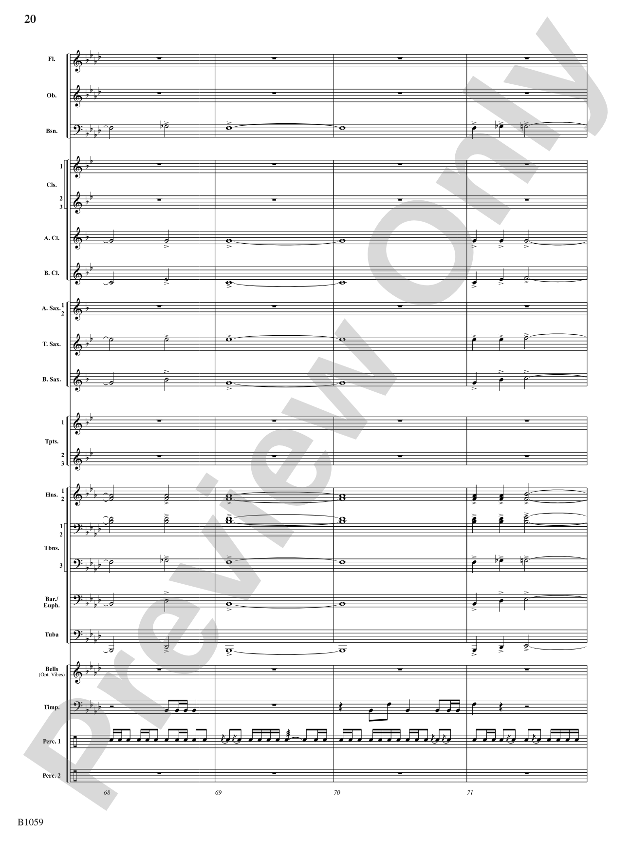 The Forbidden Caverns: Concert Band Conductor Score & Parts