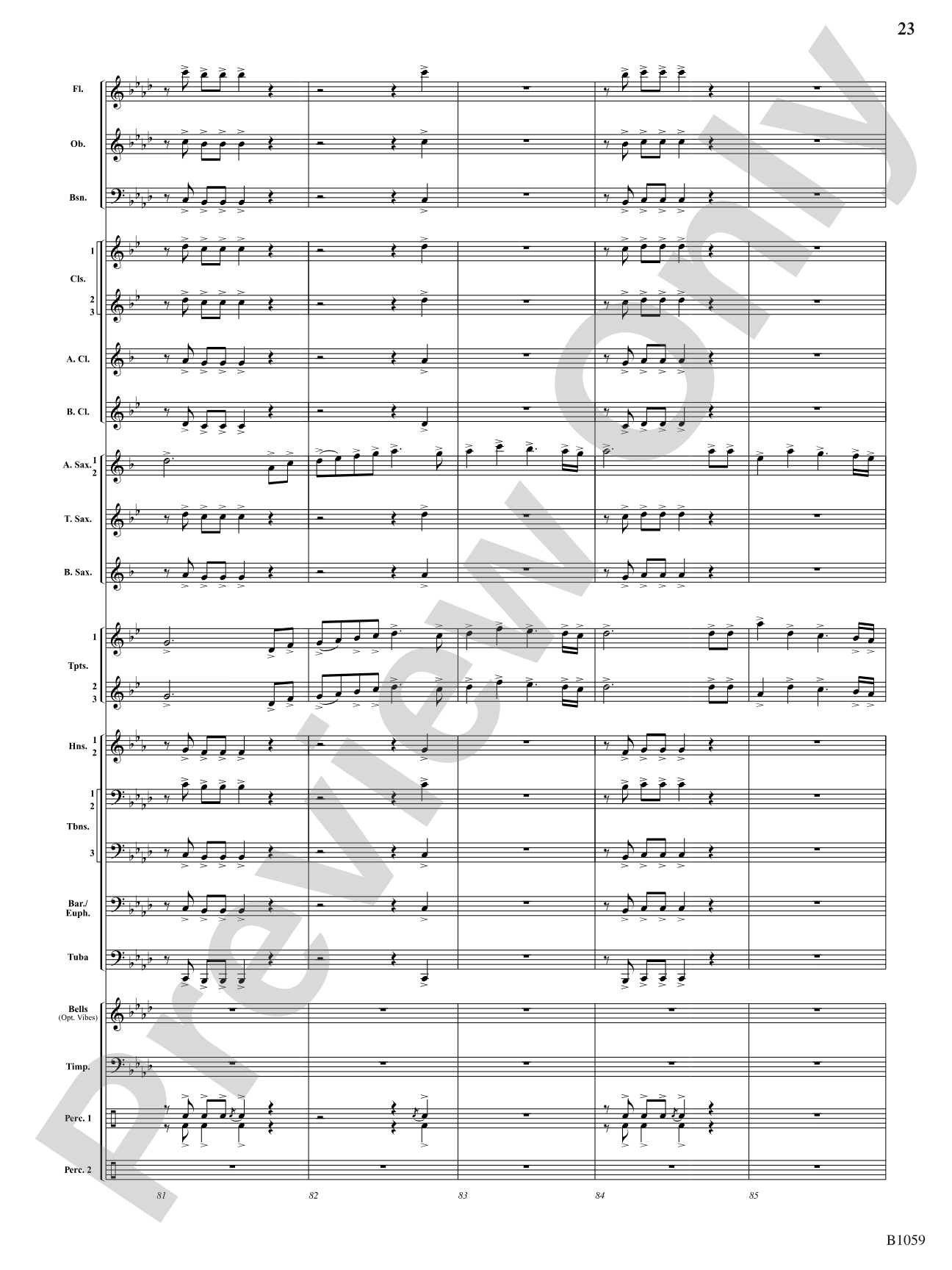 The Forbidden Caverns: Concert Band Conductor Score & Parts