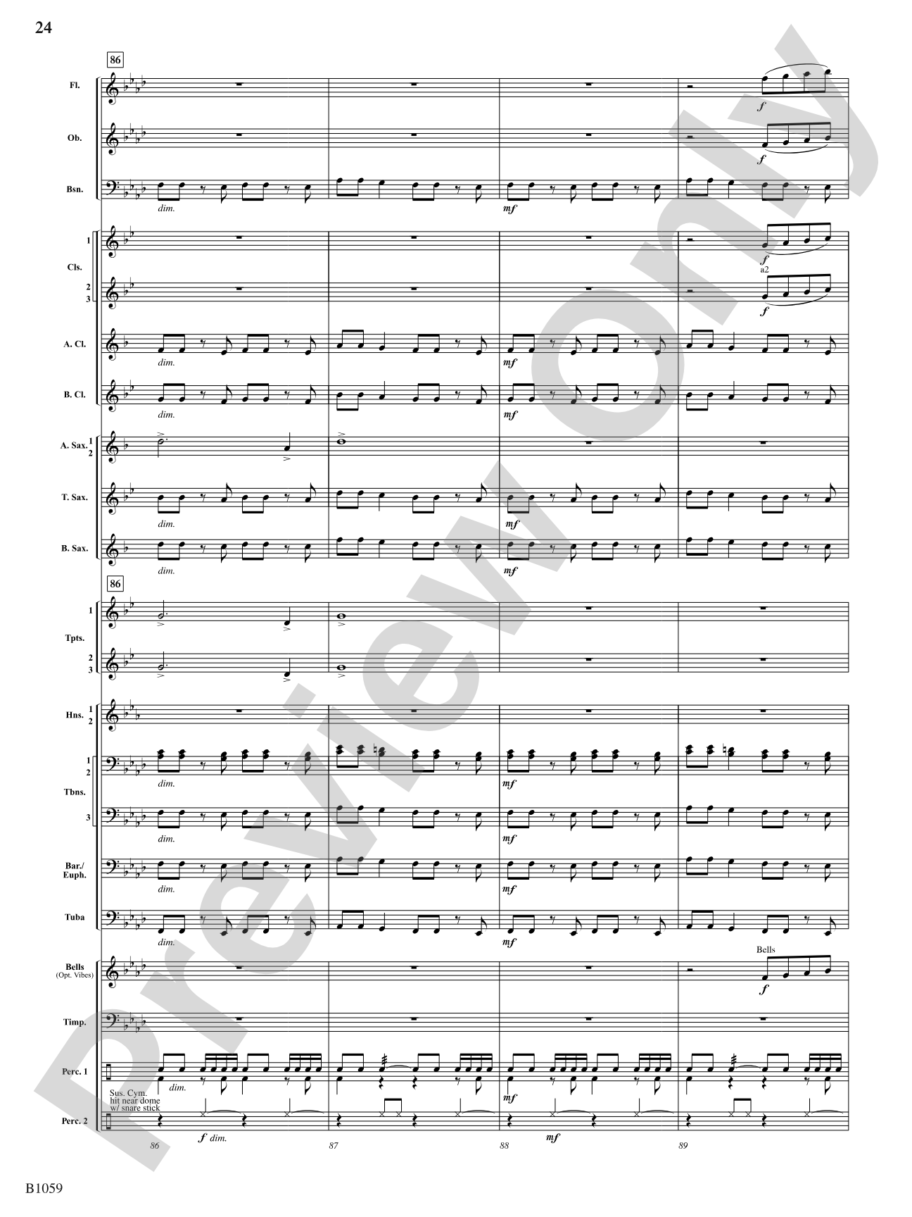 The Forbidden Caverns: Concert Band Conductor Score & Parts