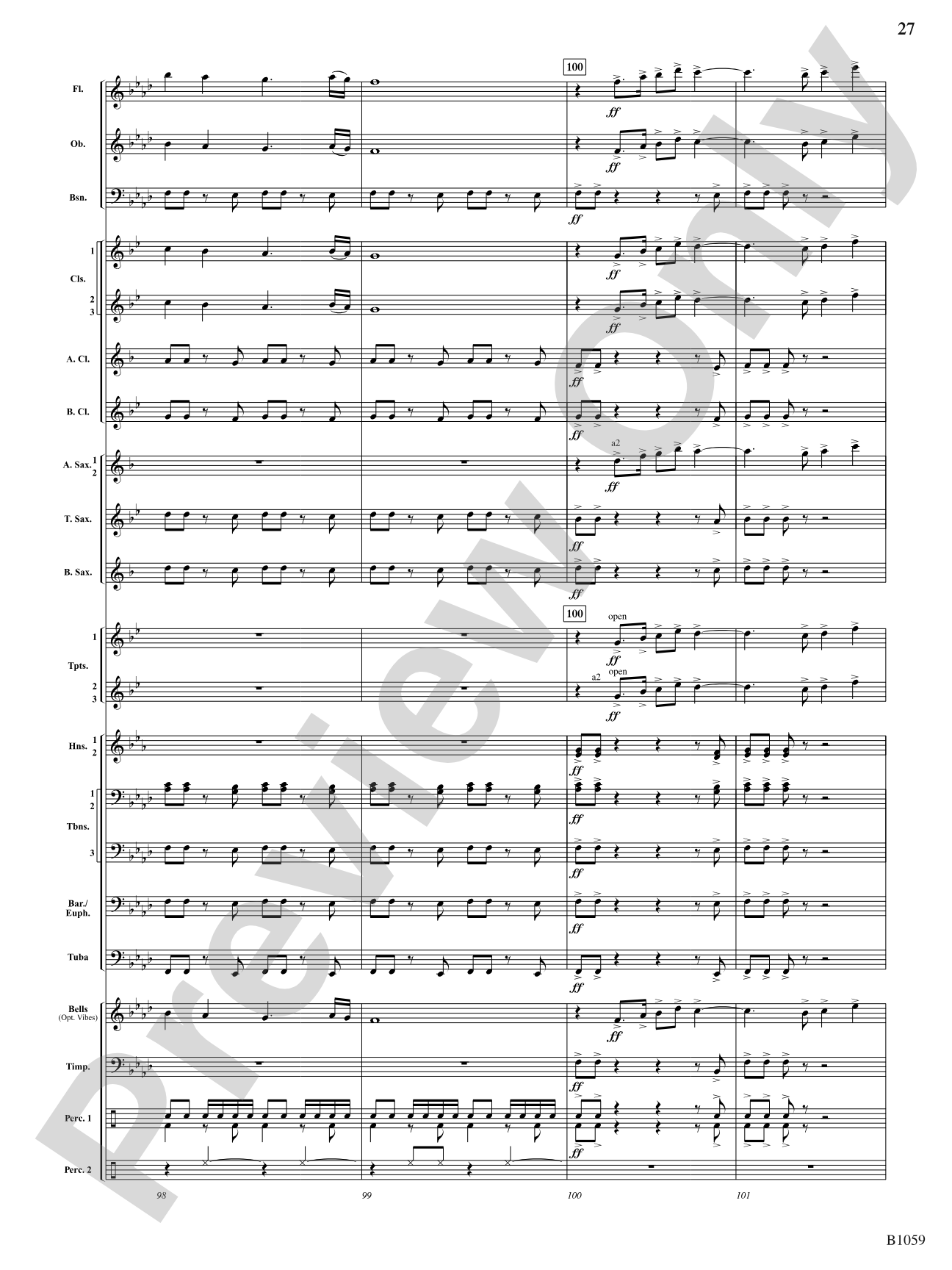 The Forbidden Caverns: Concert Band Conductor Score & Parts