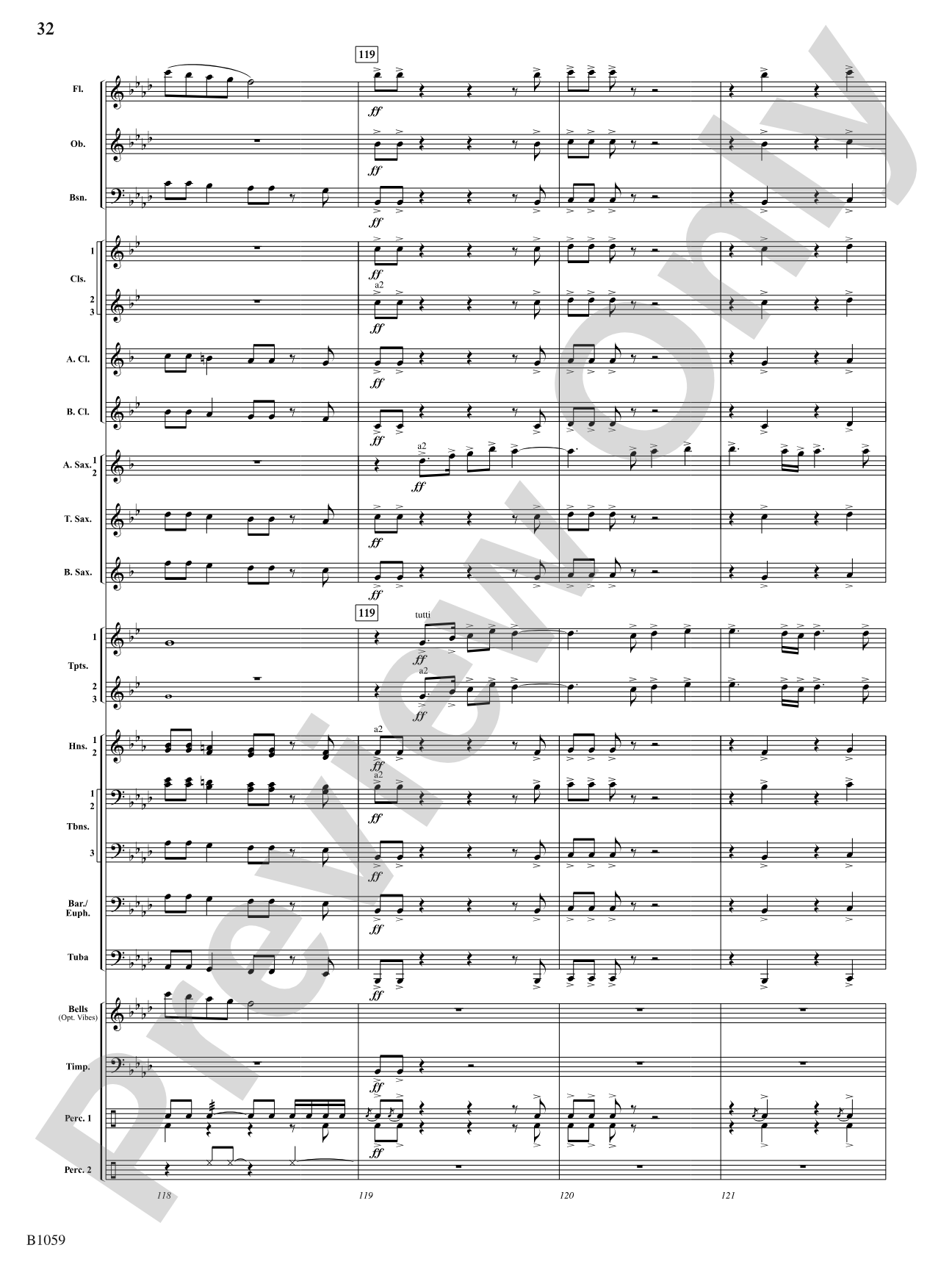 The Forbidden Caverns: Concert Band Conductor Score & Parts
