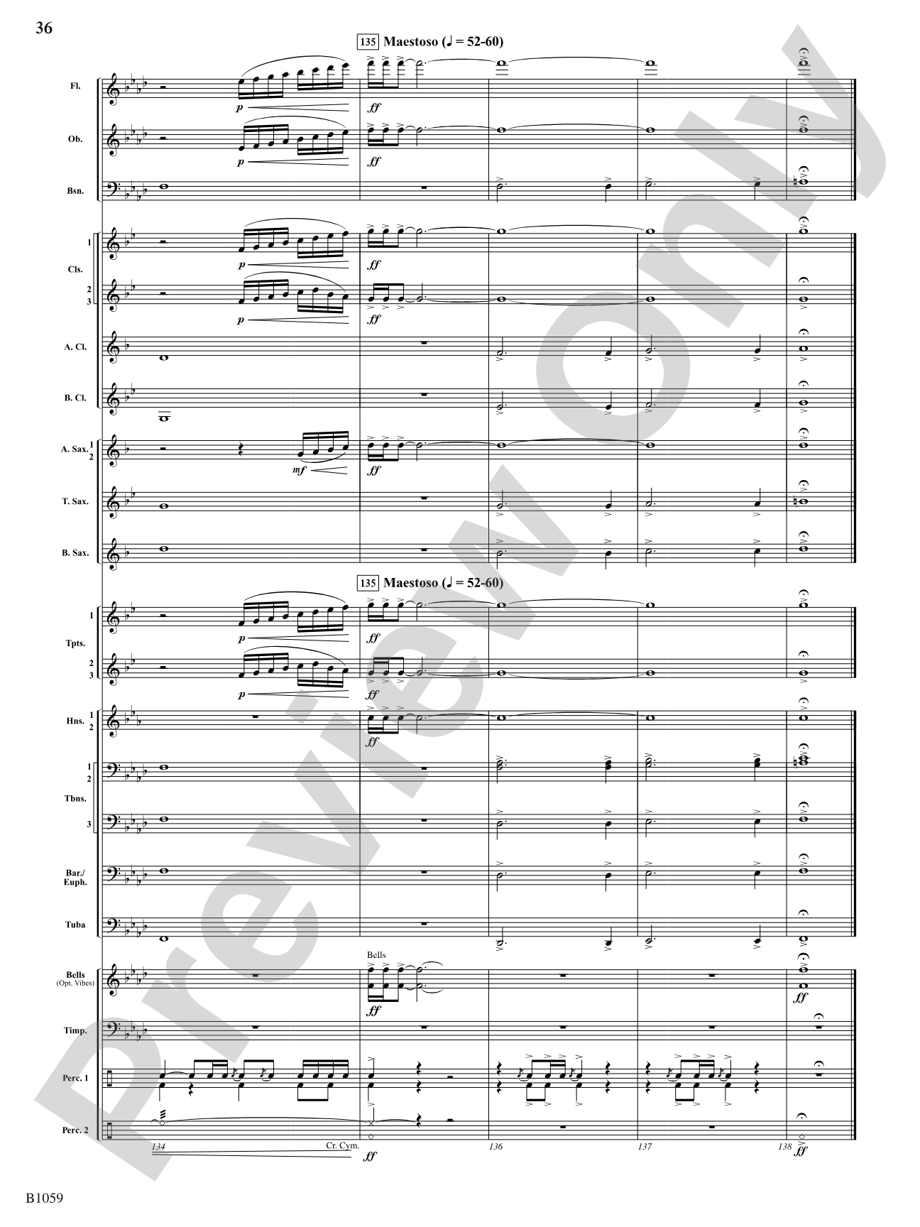 The Forbidden Caverns: Concert Band Conductor Score & Parts