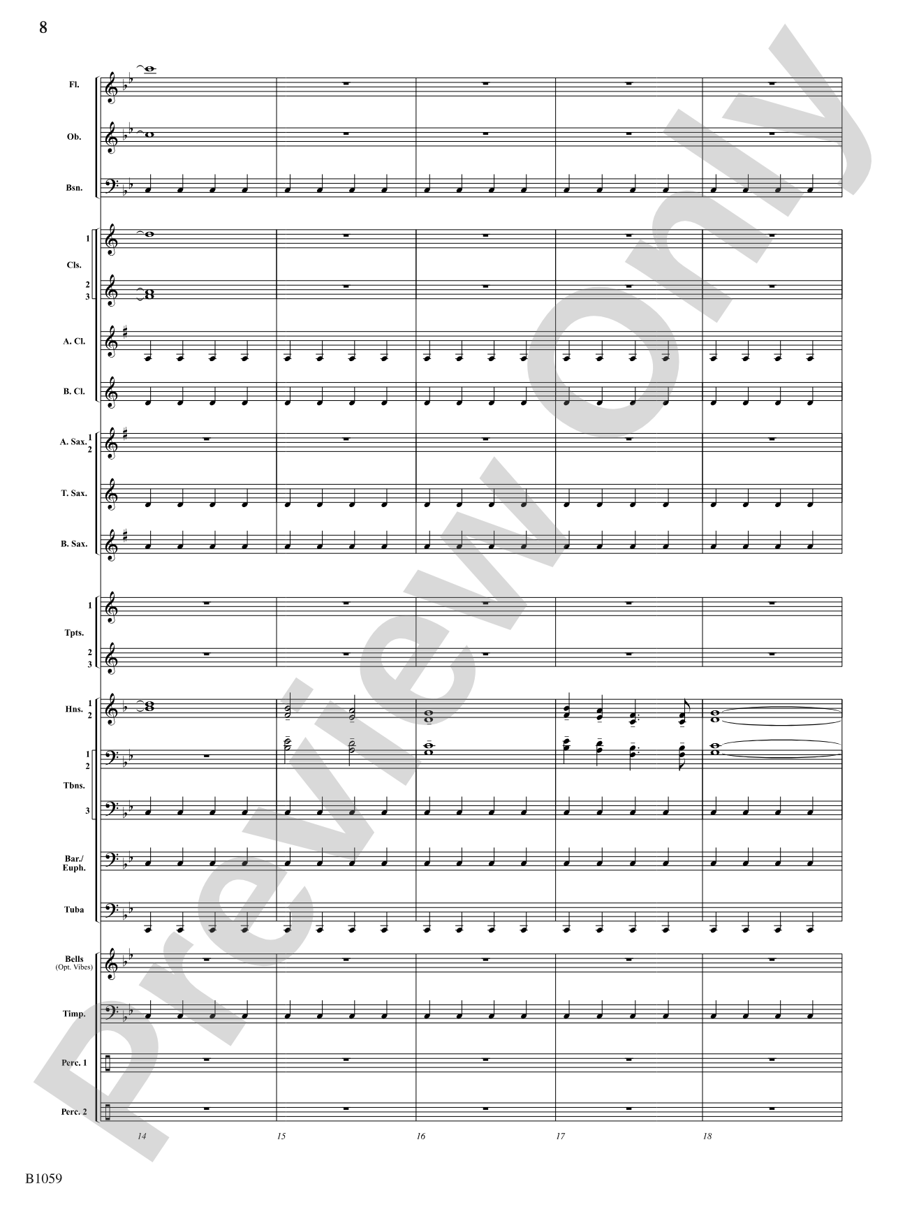 The Forbidden Caverns: Concert Band Conductor Score & Parts