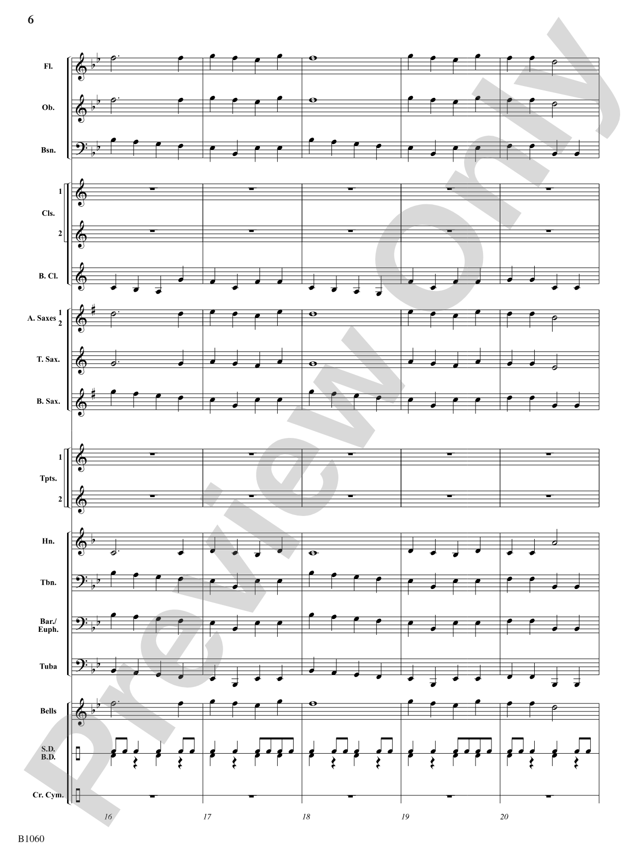 Bridgeway March: Concert Band Conductor Score & Parts