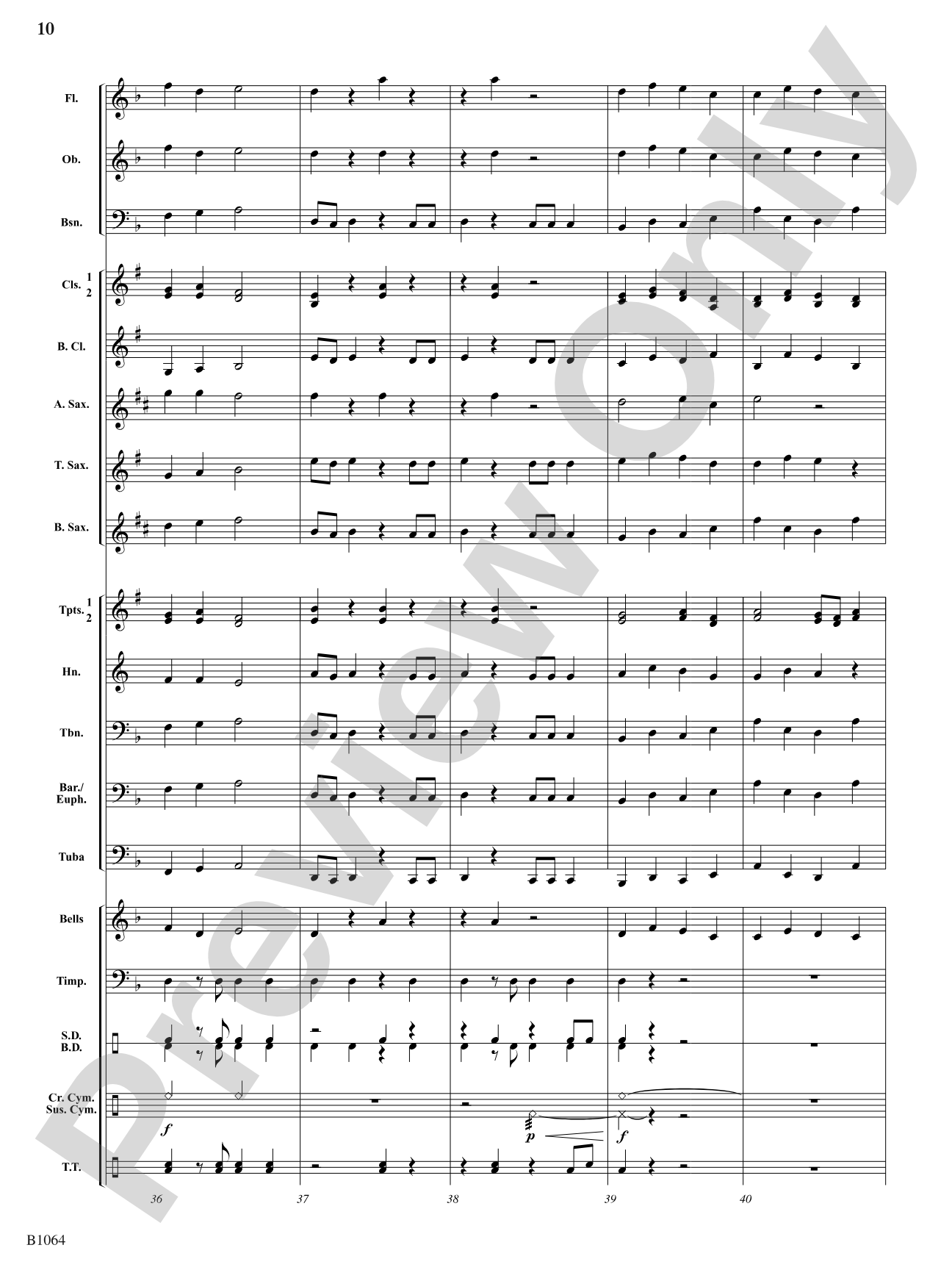 African Journey: Score