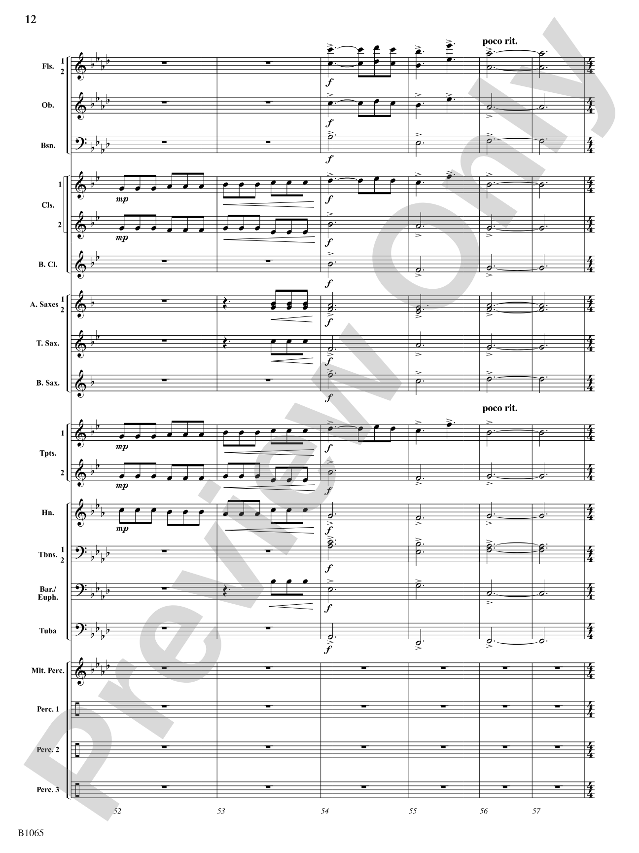 Myths and Legends: Concert Band Conductor Score & Parts