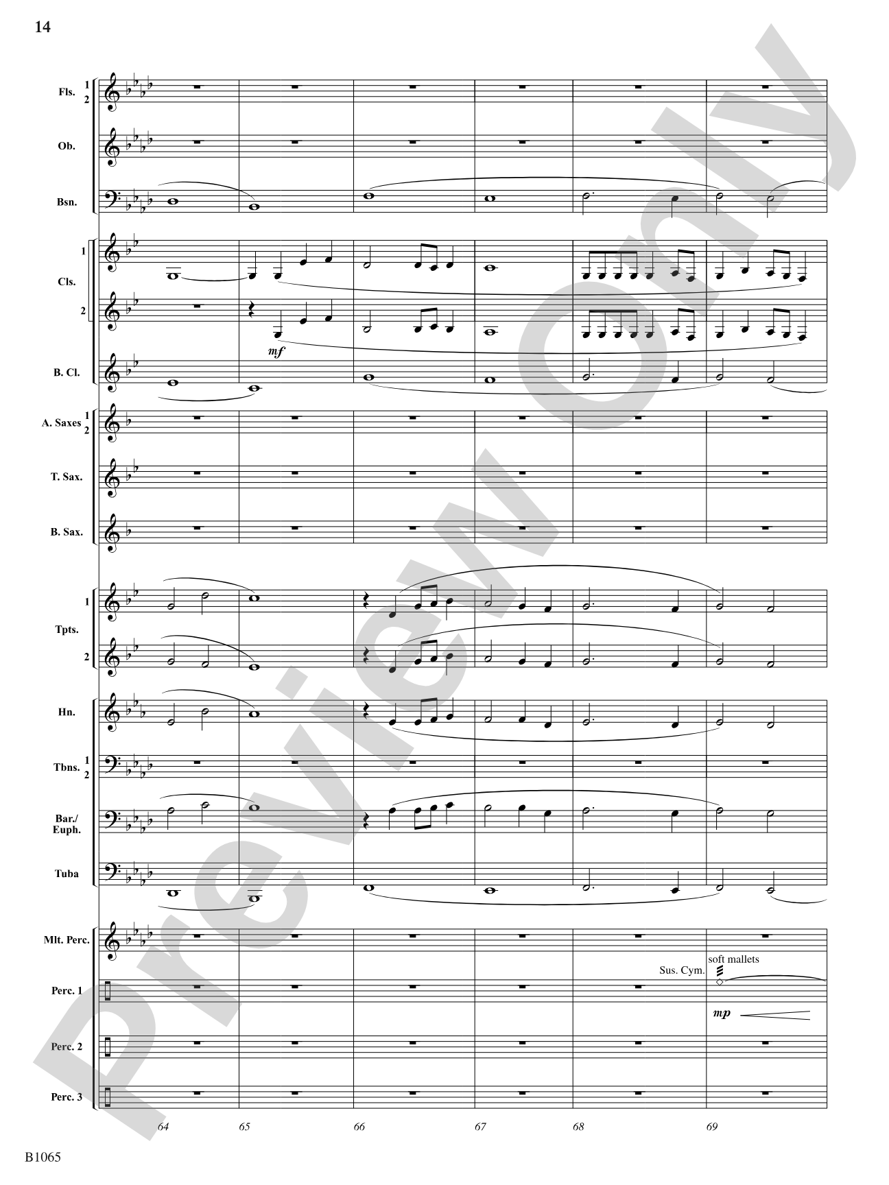 Myths and Legends: Concert Band Conductor Score & Parts