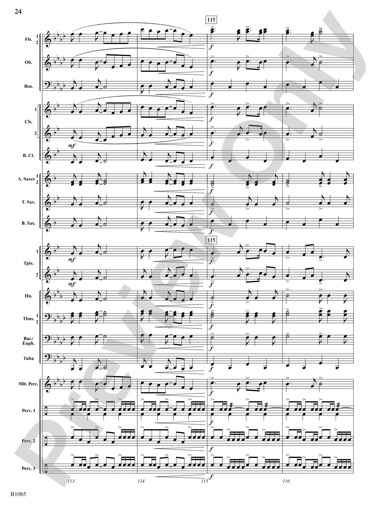 Myths and Legends: Concert Band Conductor Score & Parts