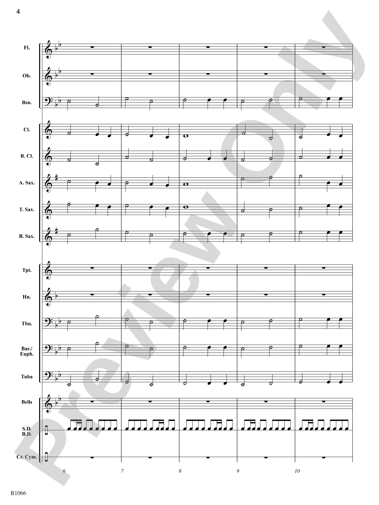 March of the Nobles: Concert Band Conductor Score & Parts