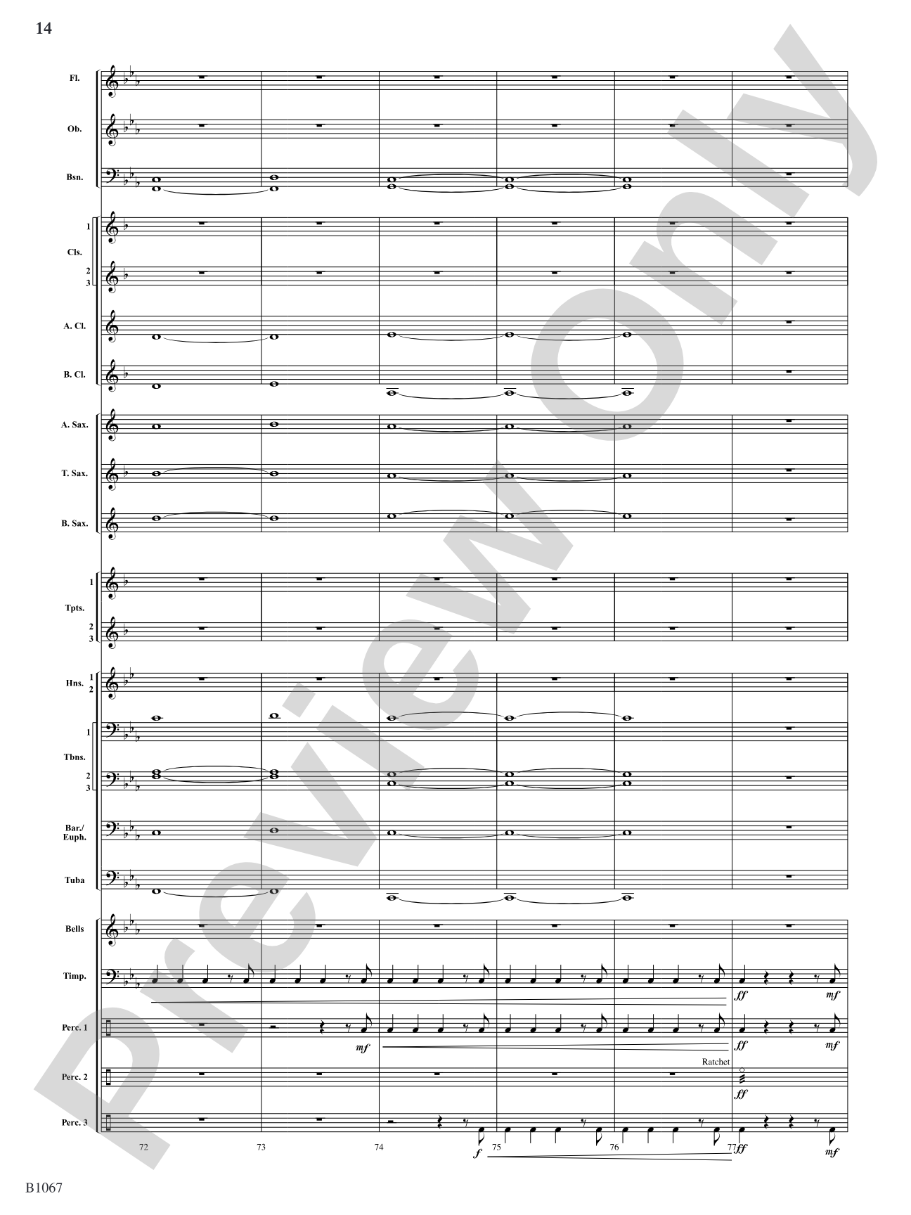 Medicine Wheel: Concert Band Conductor Score & Parts