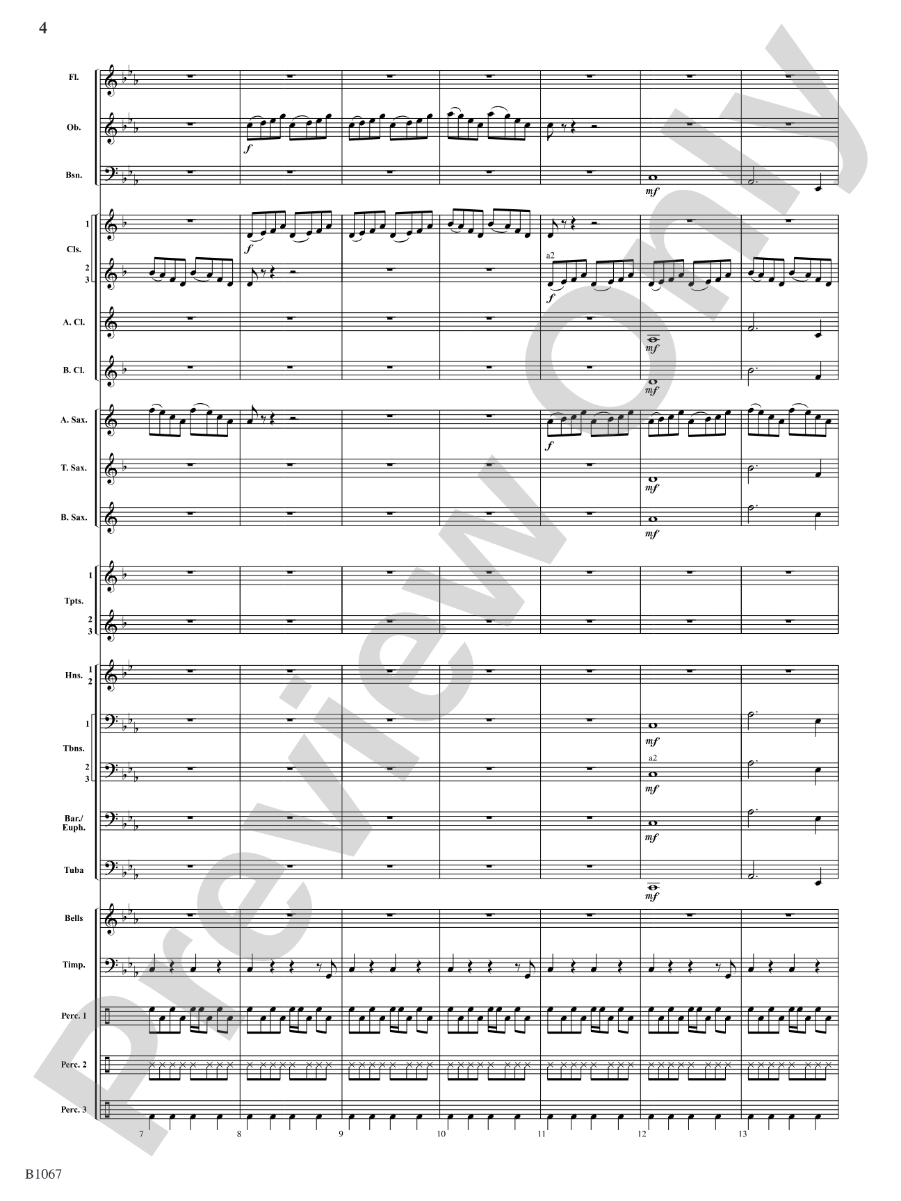 Medicine Wheel: Concert Band Conductor Score & Parts