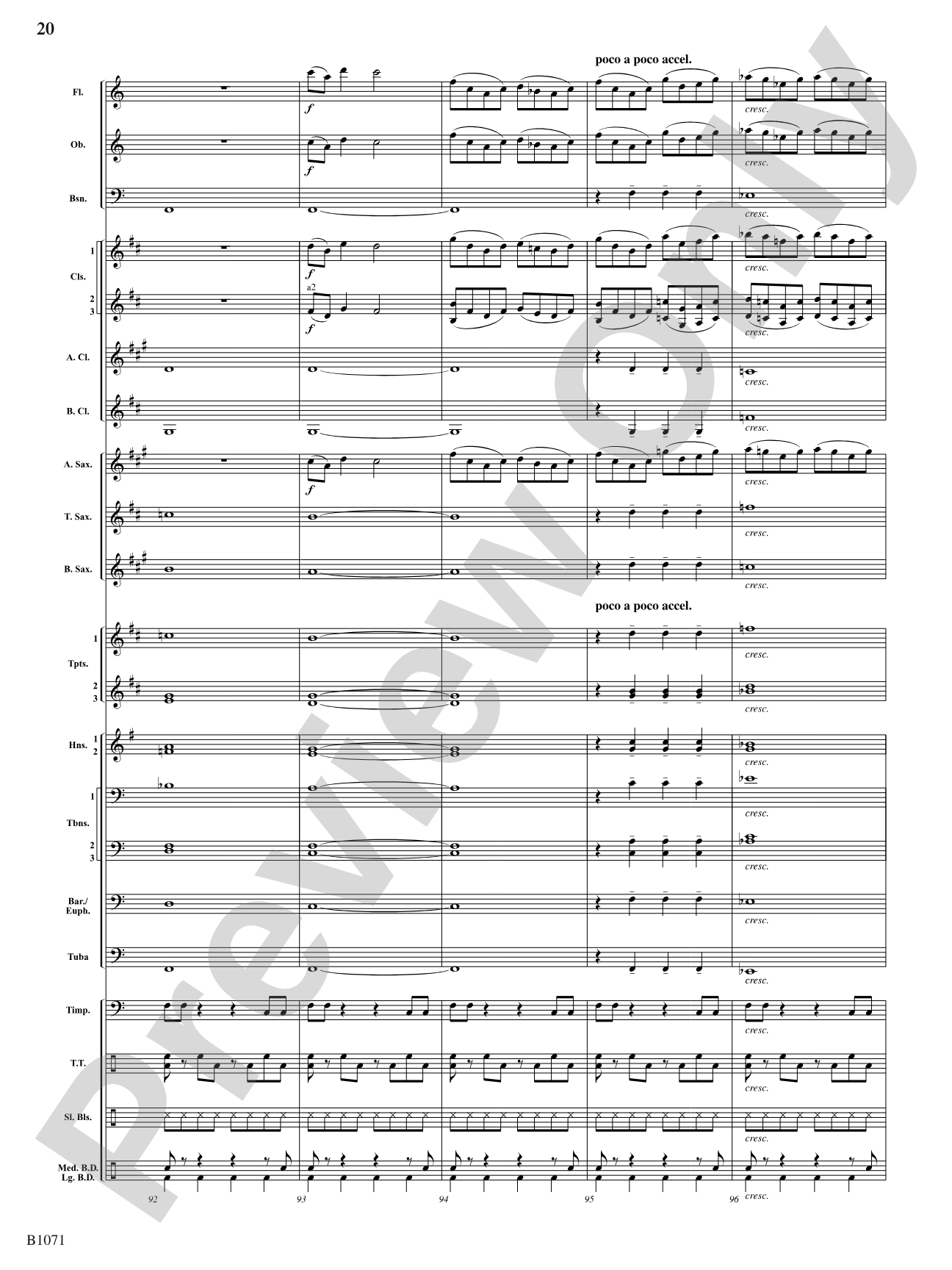 She Who Watches (Tsagaglalal): Concert Band Conductor Score & Parts