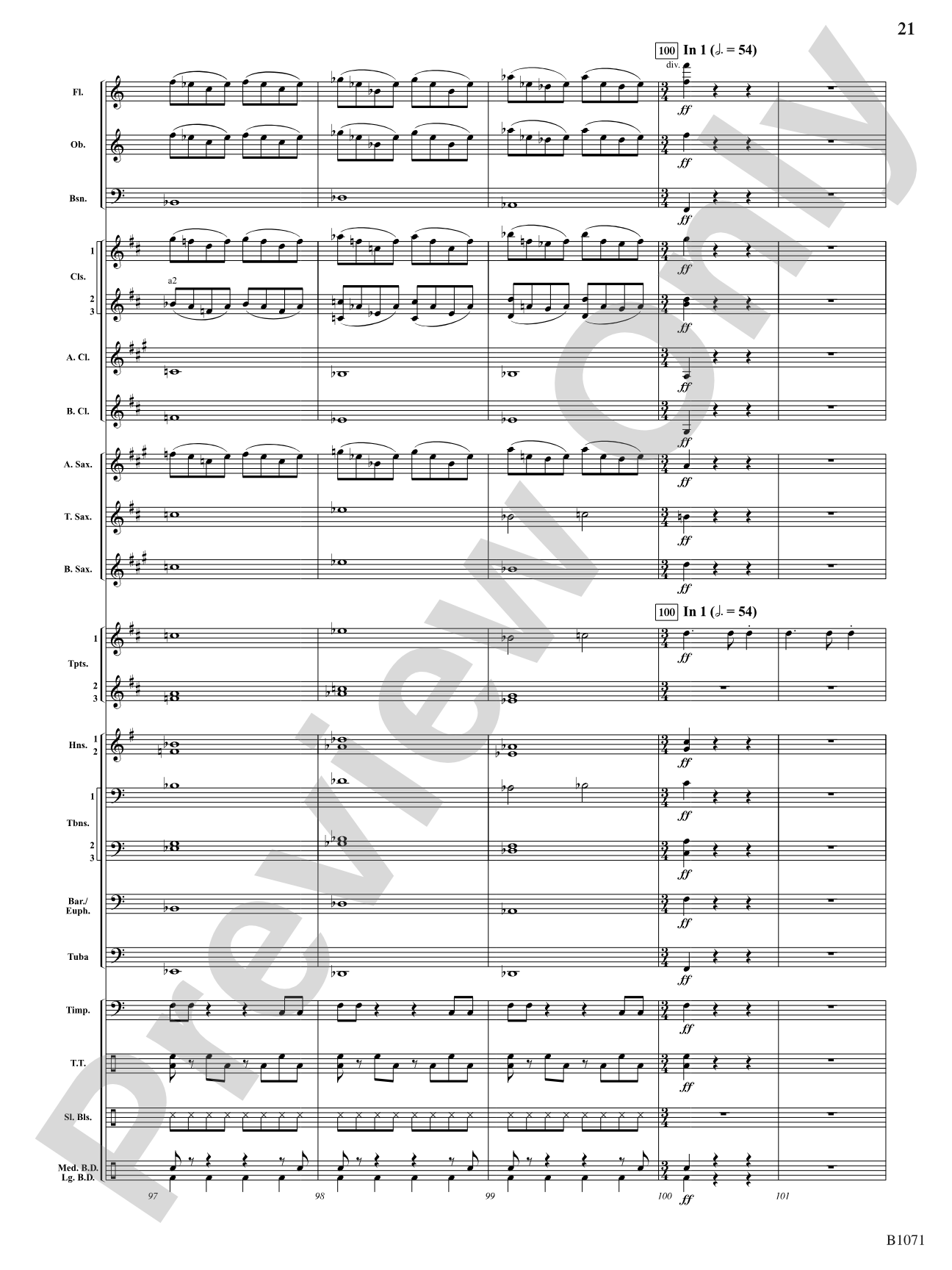 She Who Watches (Tsagaglalal): Concert Band Conductor Score & Parts