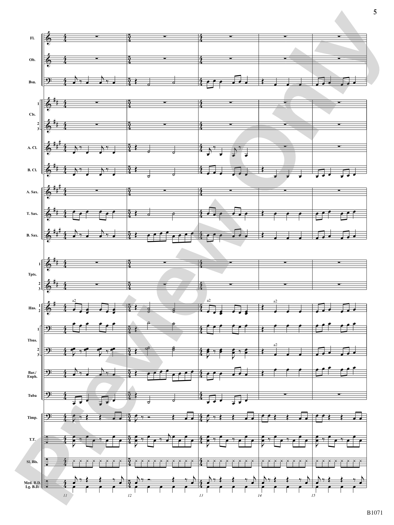 She Who Watches (Tsagaglalal): Concert Band Conductor Score & Parts