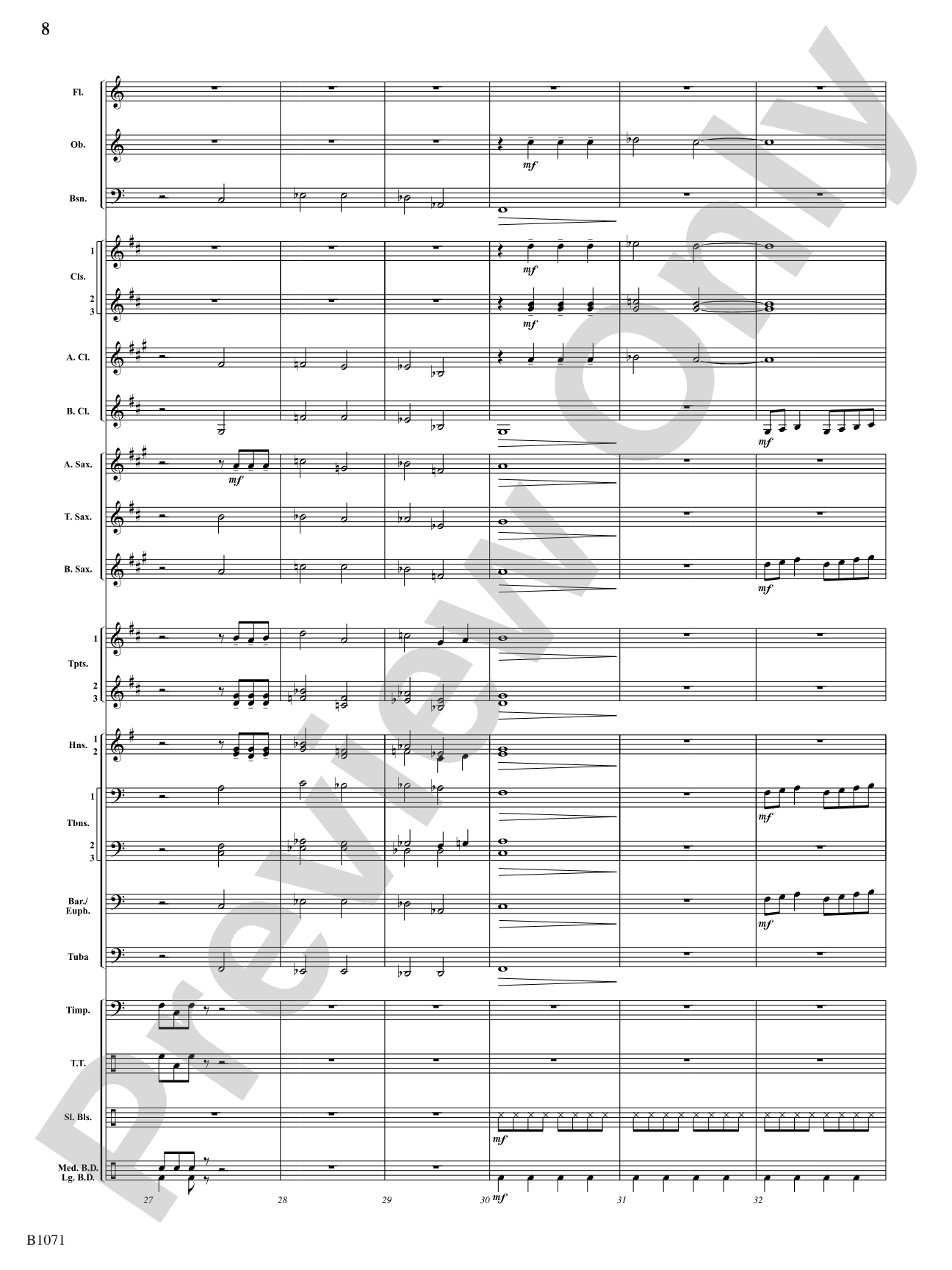 She Who Watches (Tsagaglalal): Concert Band Conductor Score & Parts