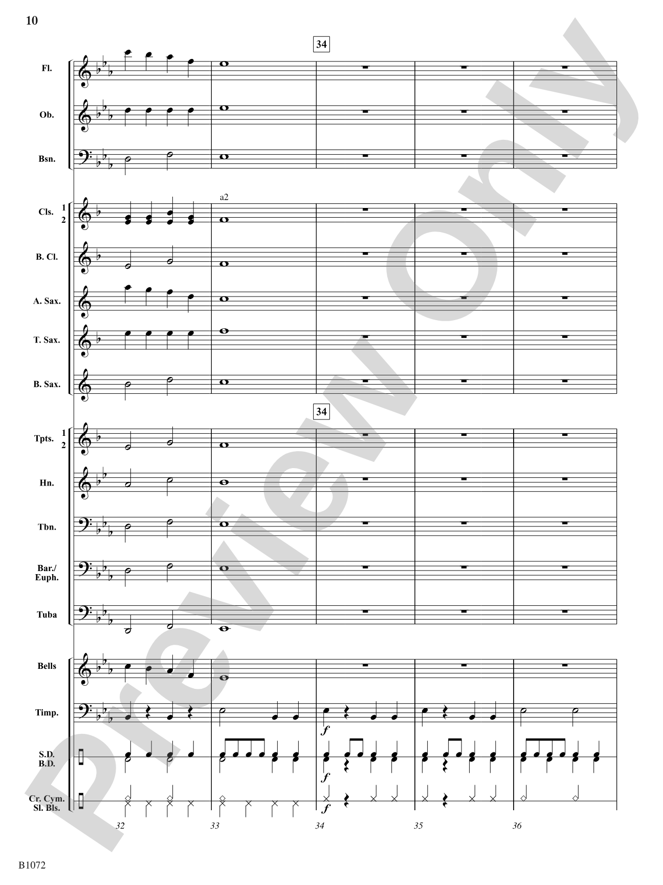 Jingle Bell Brass: Concert Band Conductor Score & Parts