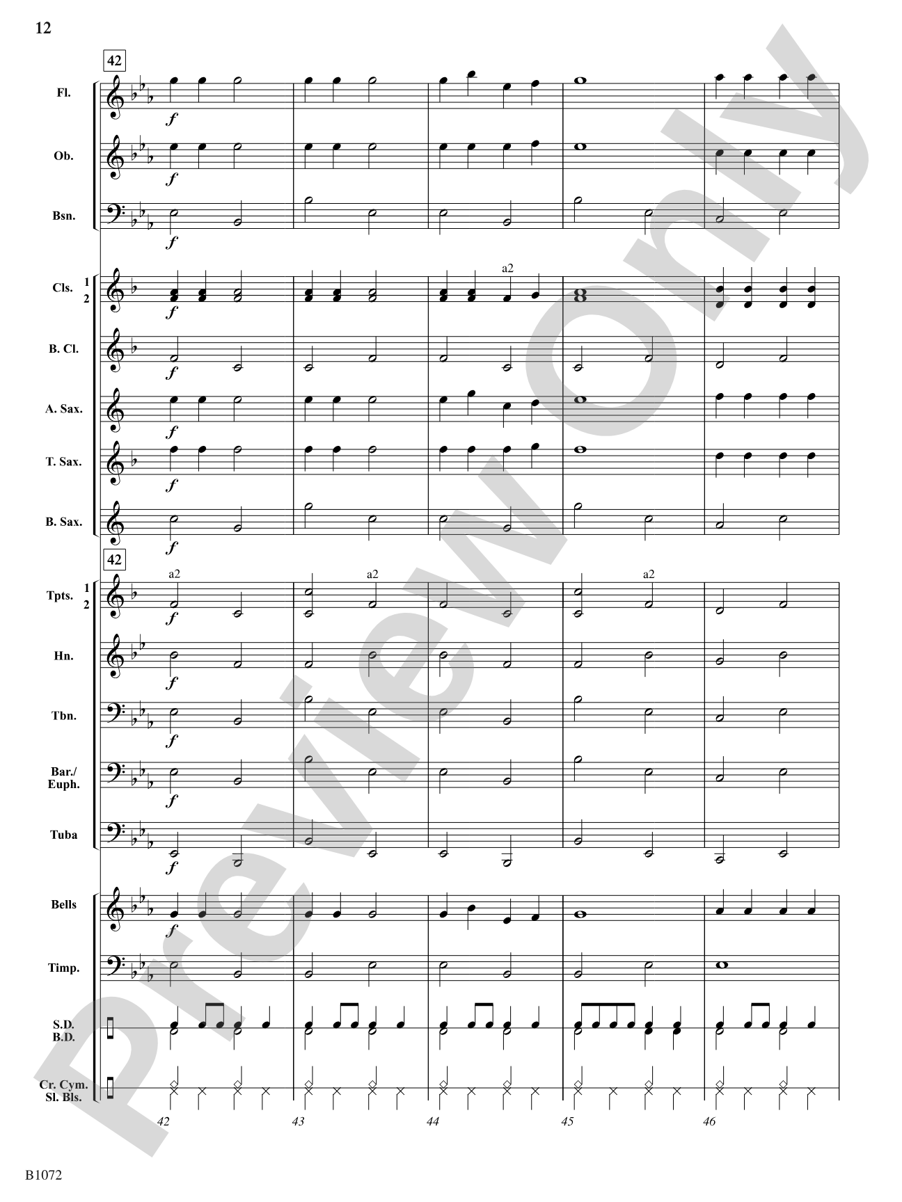 Jingle Bell Brass: Concert Band Conductor Score & Parts