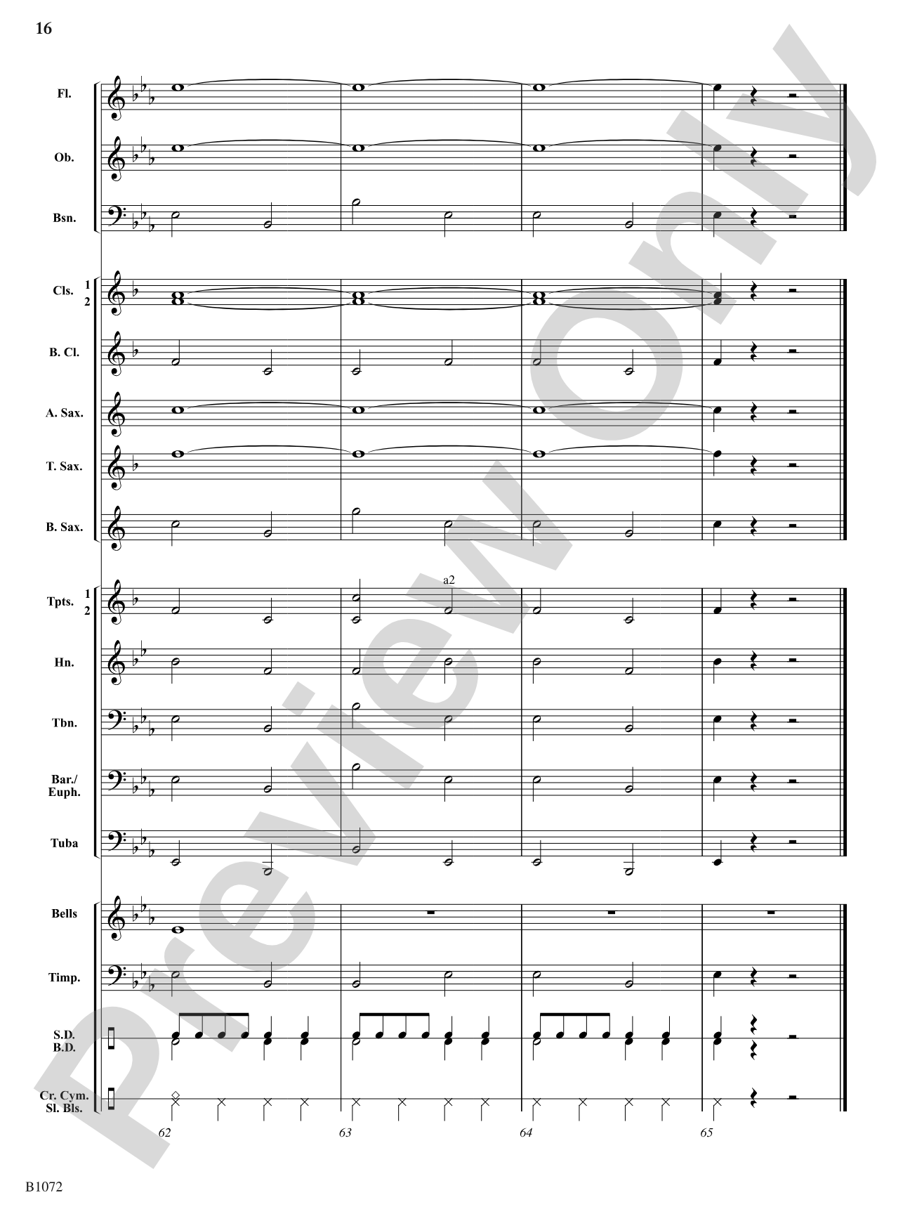 Jingle Bell Brass: Concert Band Conductor Score & Parts