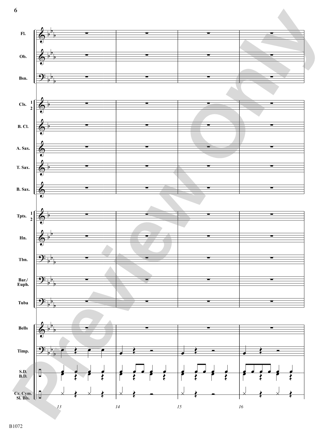 Jingle Bell Brass: Concert Band Conductor Score & Parts