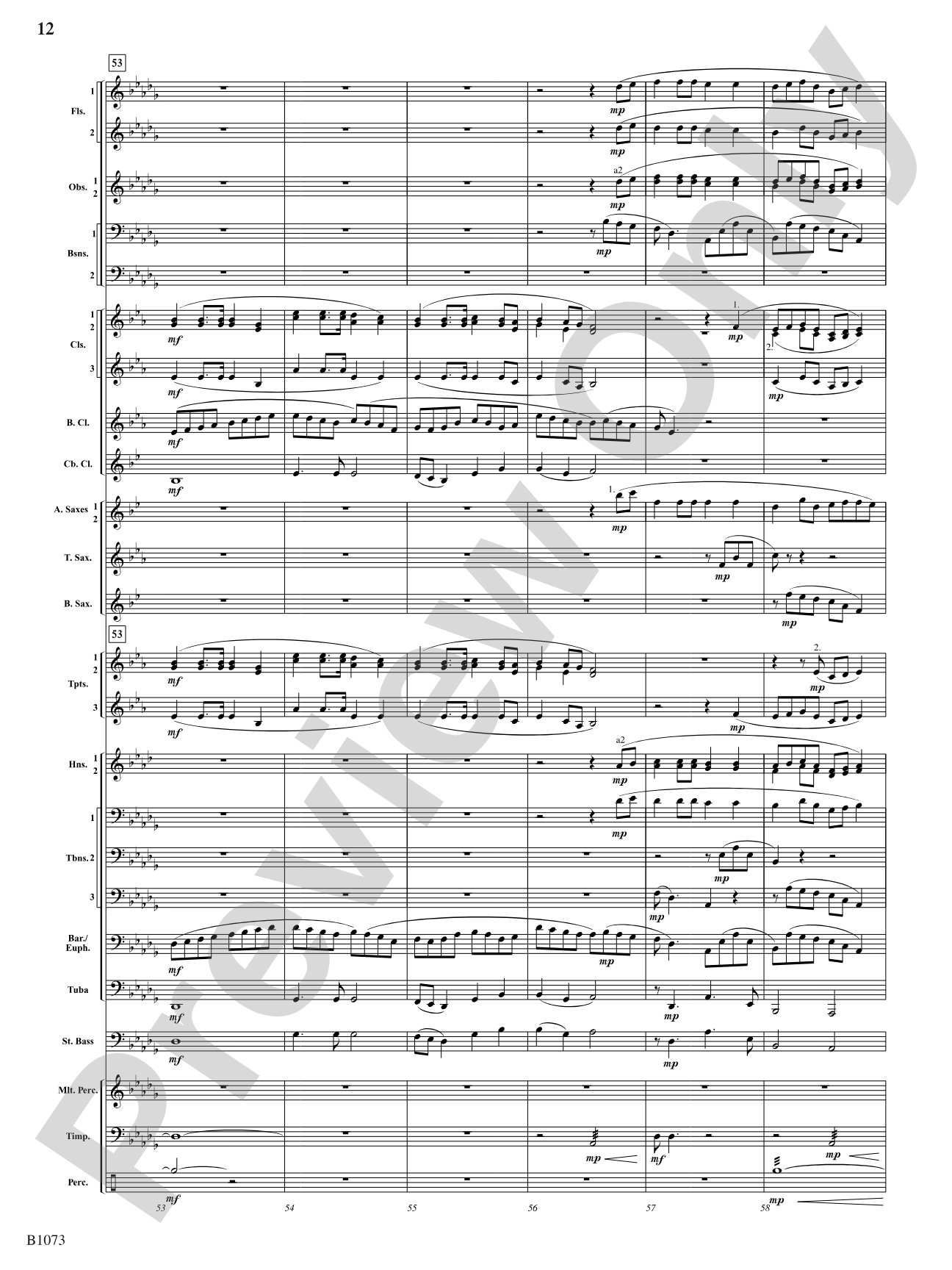 Fantasy on an Australian Song: Concert Band Conductor Score & Parts